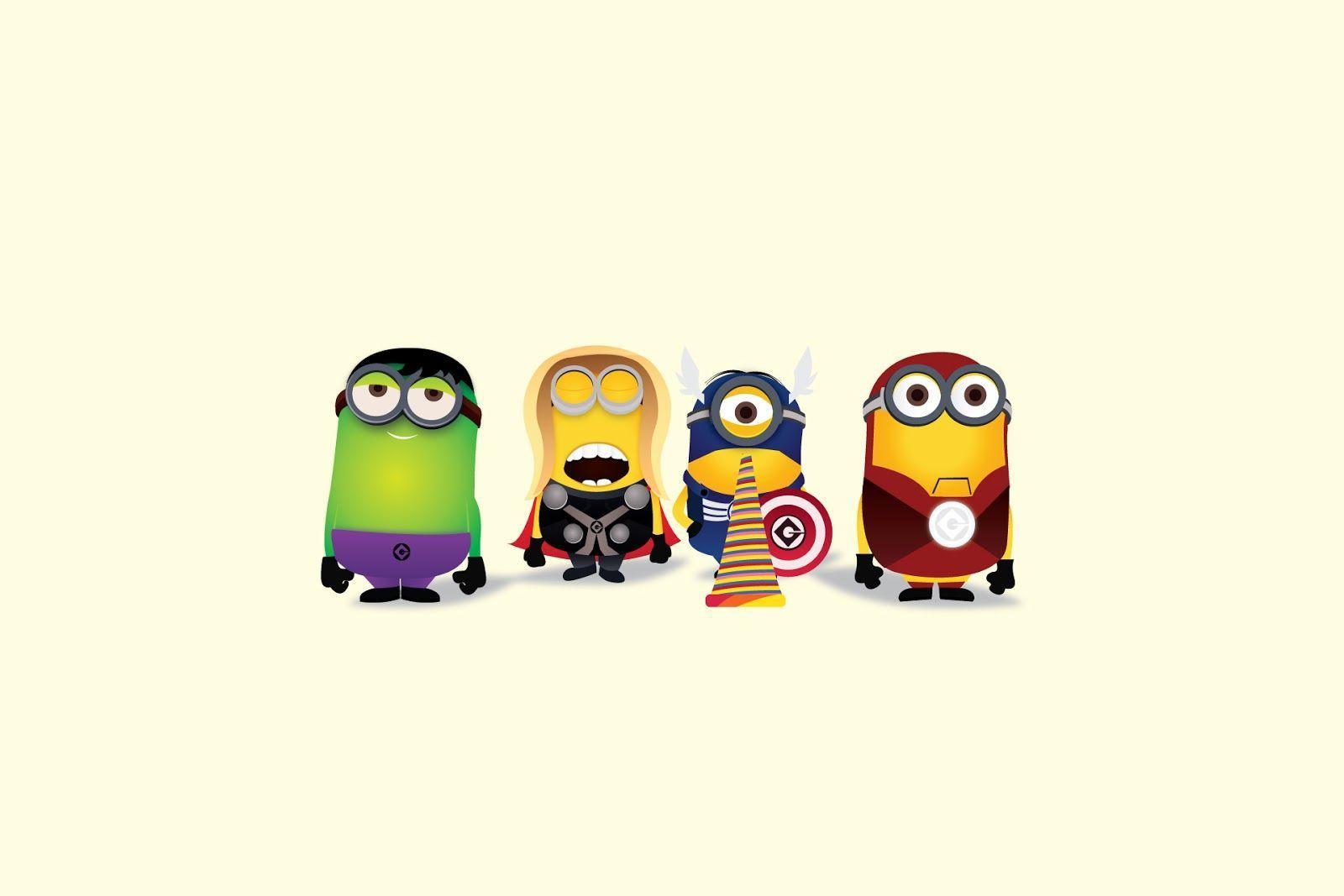 Captain America X Minion Wallpapers