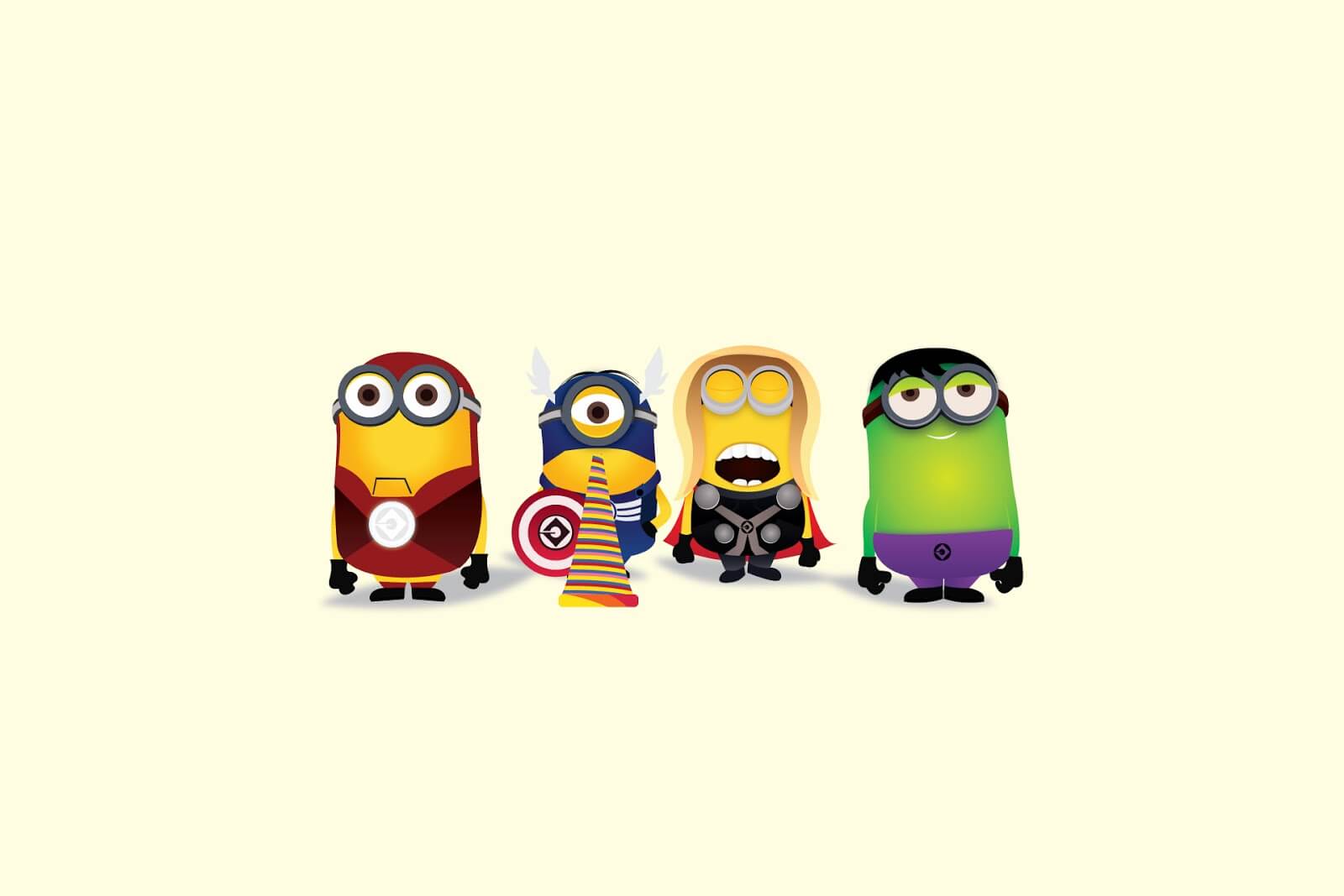 Captain America X Minion Wallpapers