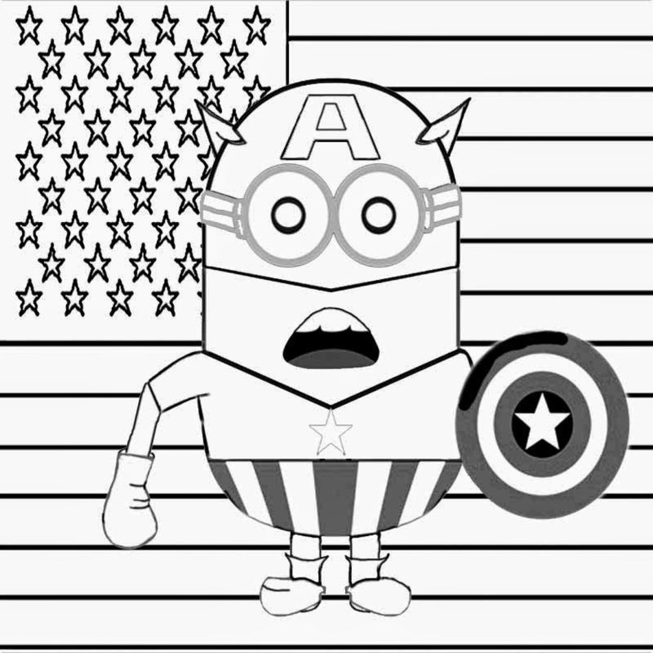 Captain America X Minion Wallpapers