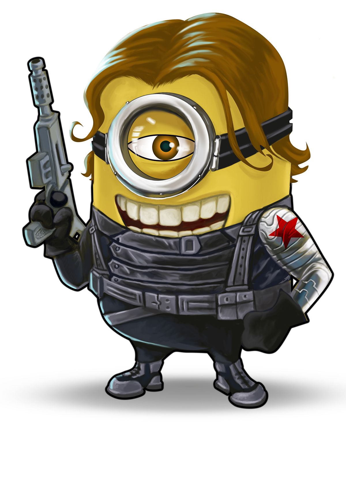 Captain America X Minion Wallpapers