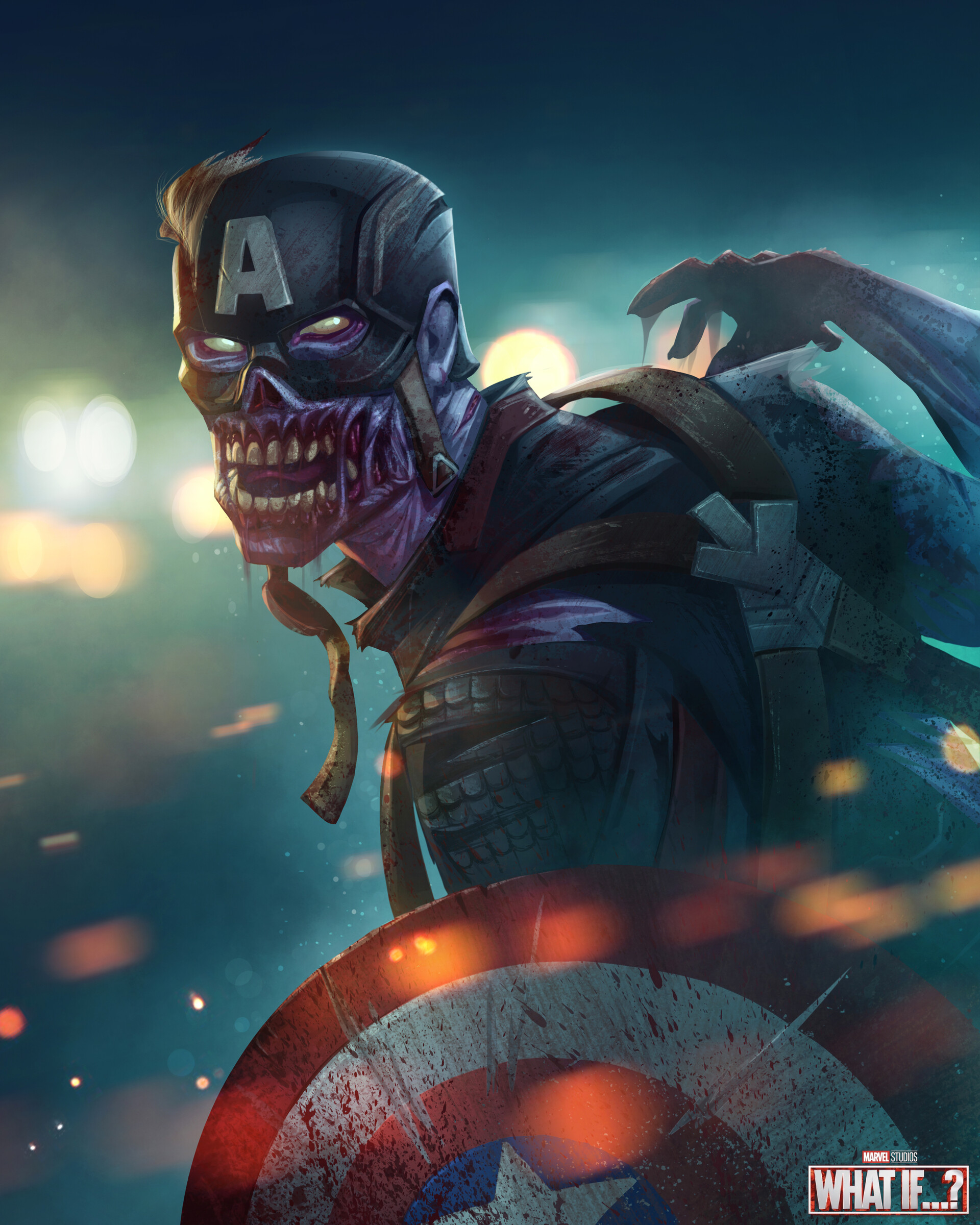 Captain America Zombie What If Wallpapers