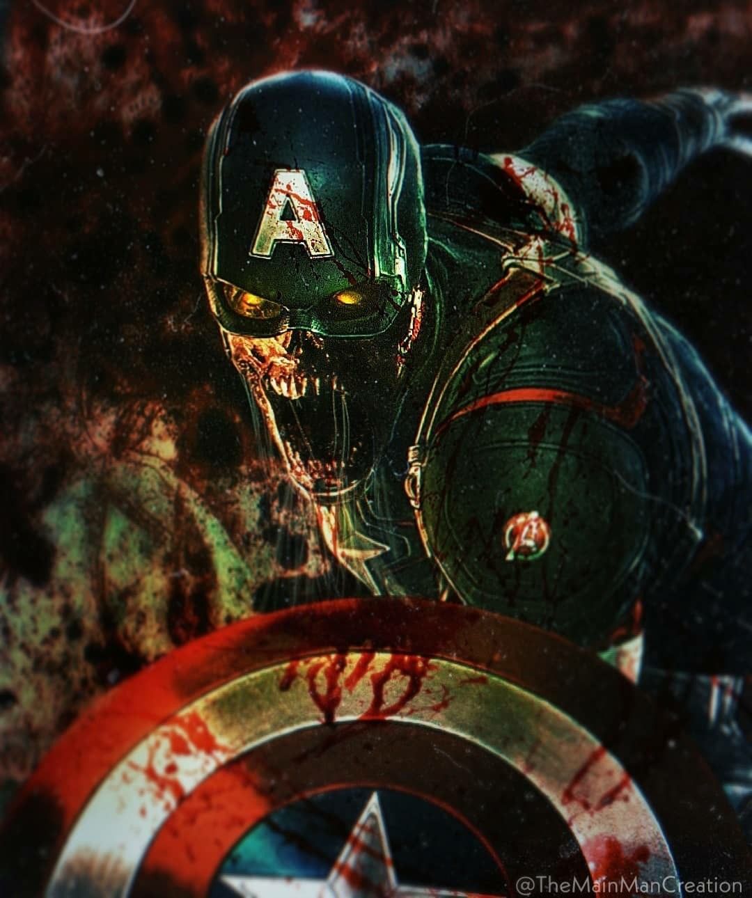 Captain America Zombie What If Wallpapers