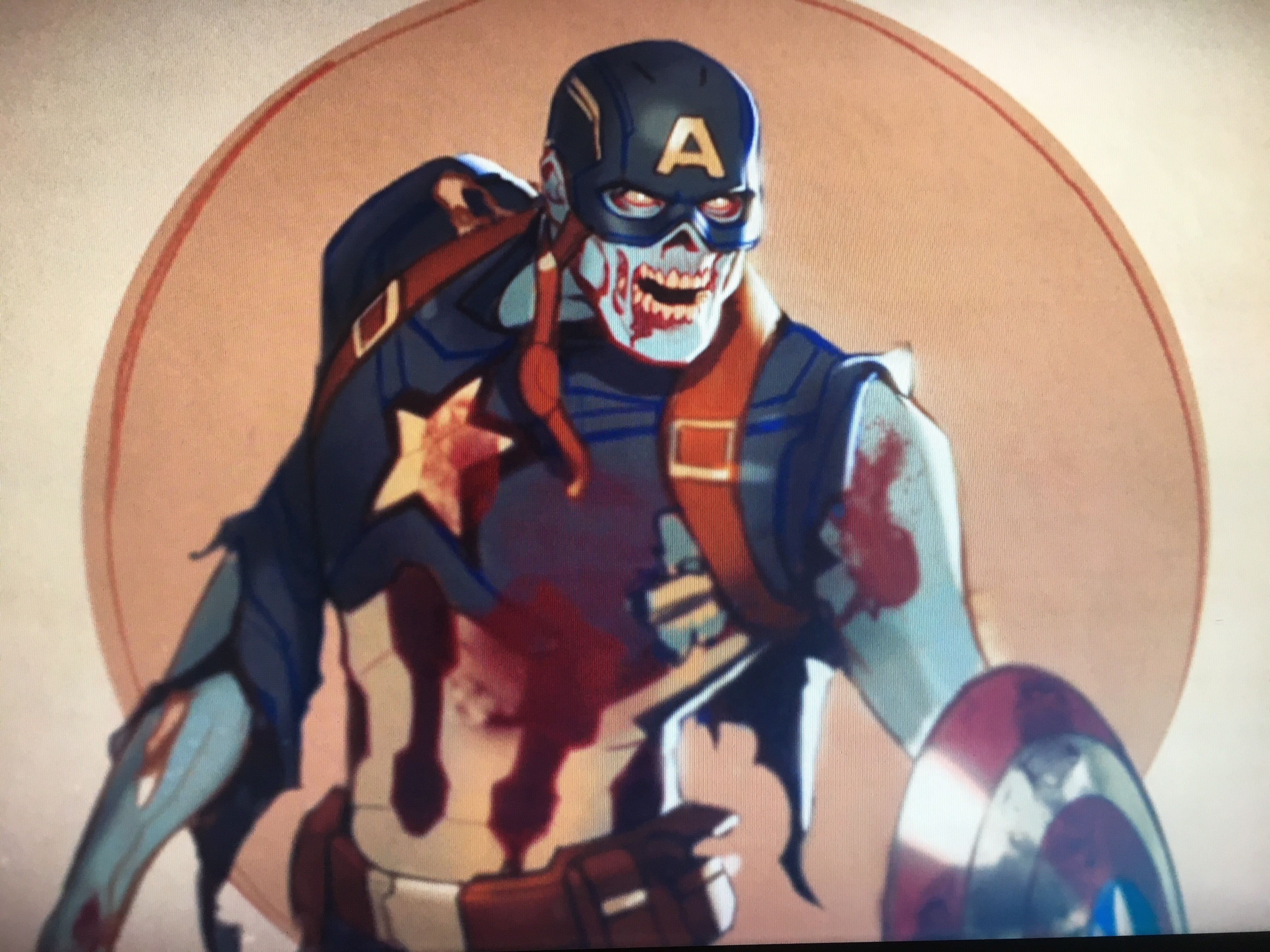 Captain America Zombie What If Wallpapers