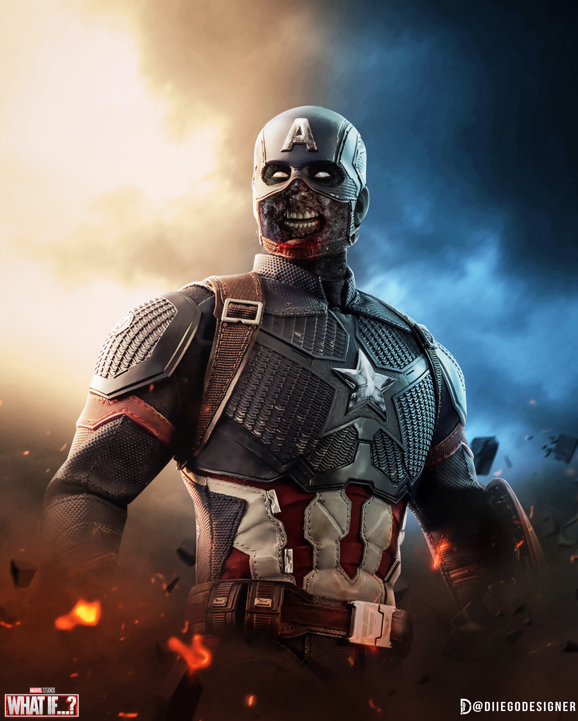 Captain America Zombie What If Wallpapers