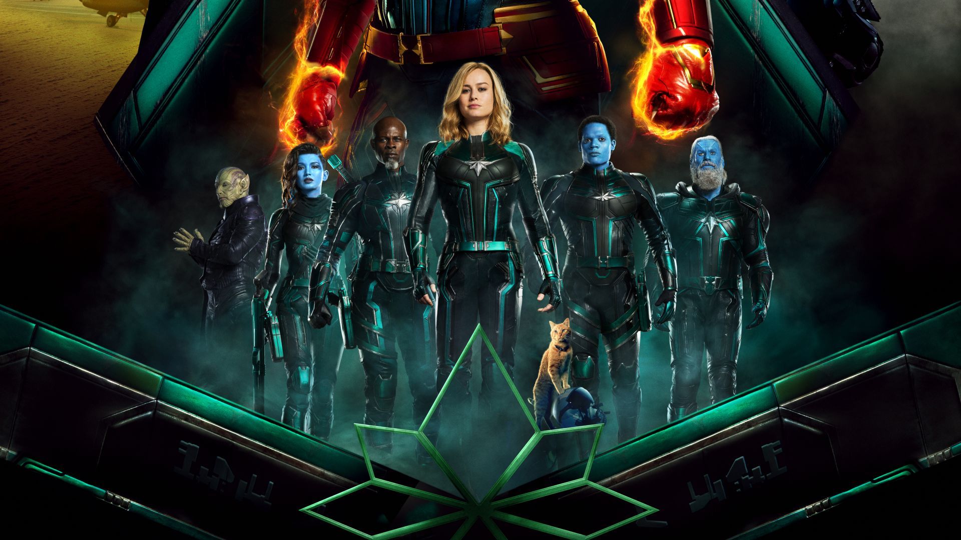 Captain Marvel 2018 Movie First Look Wallpapers