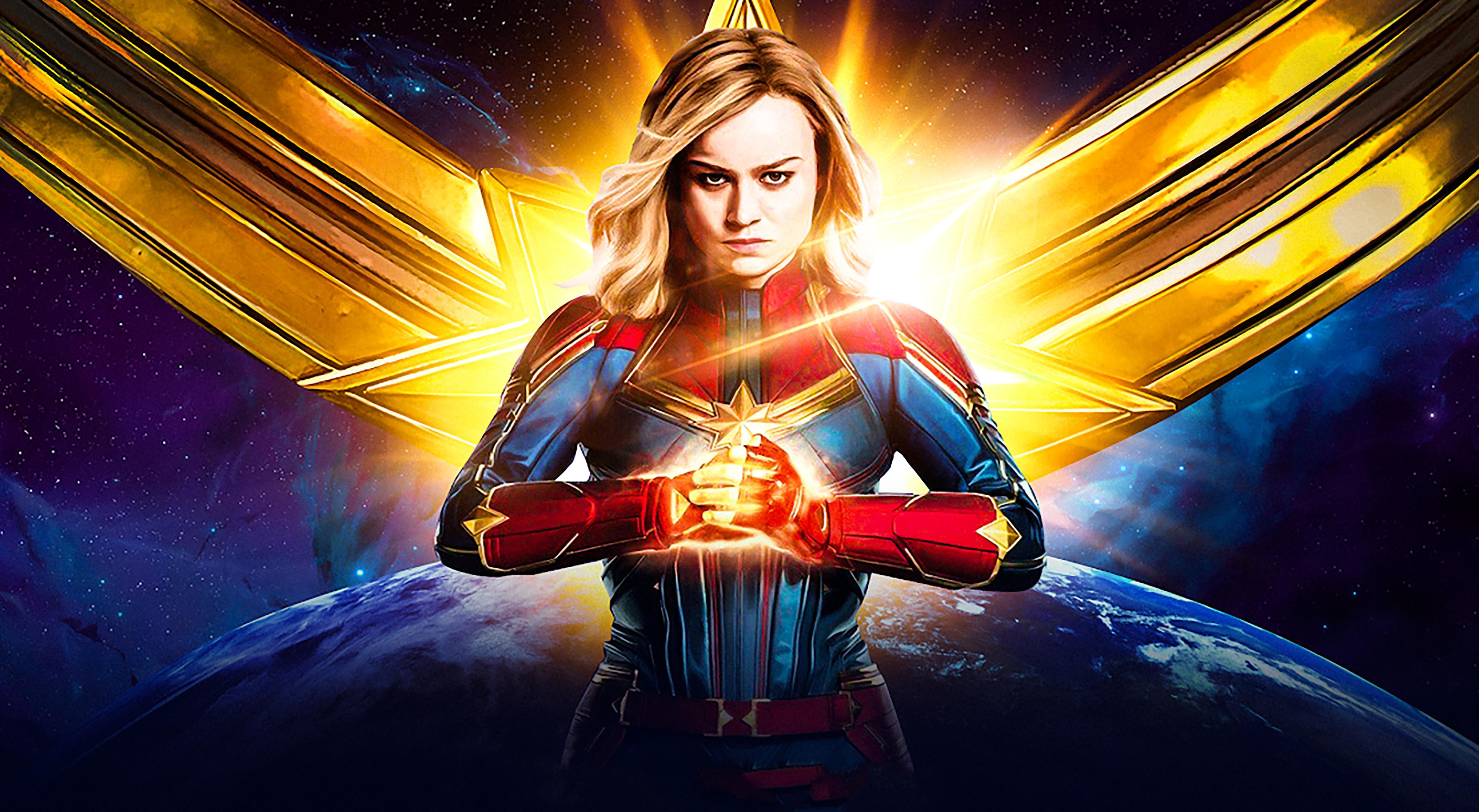 Captain Marvel 2019 4K Wallpapers