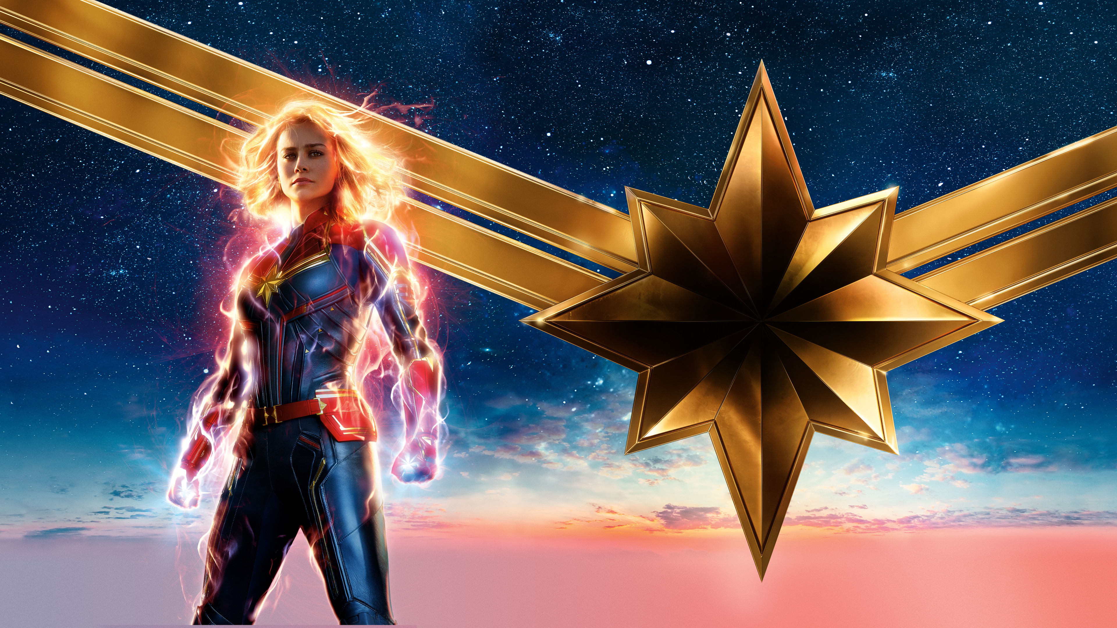 Captain Marvel 2019 4K Wallpapers