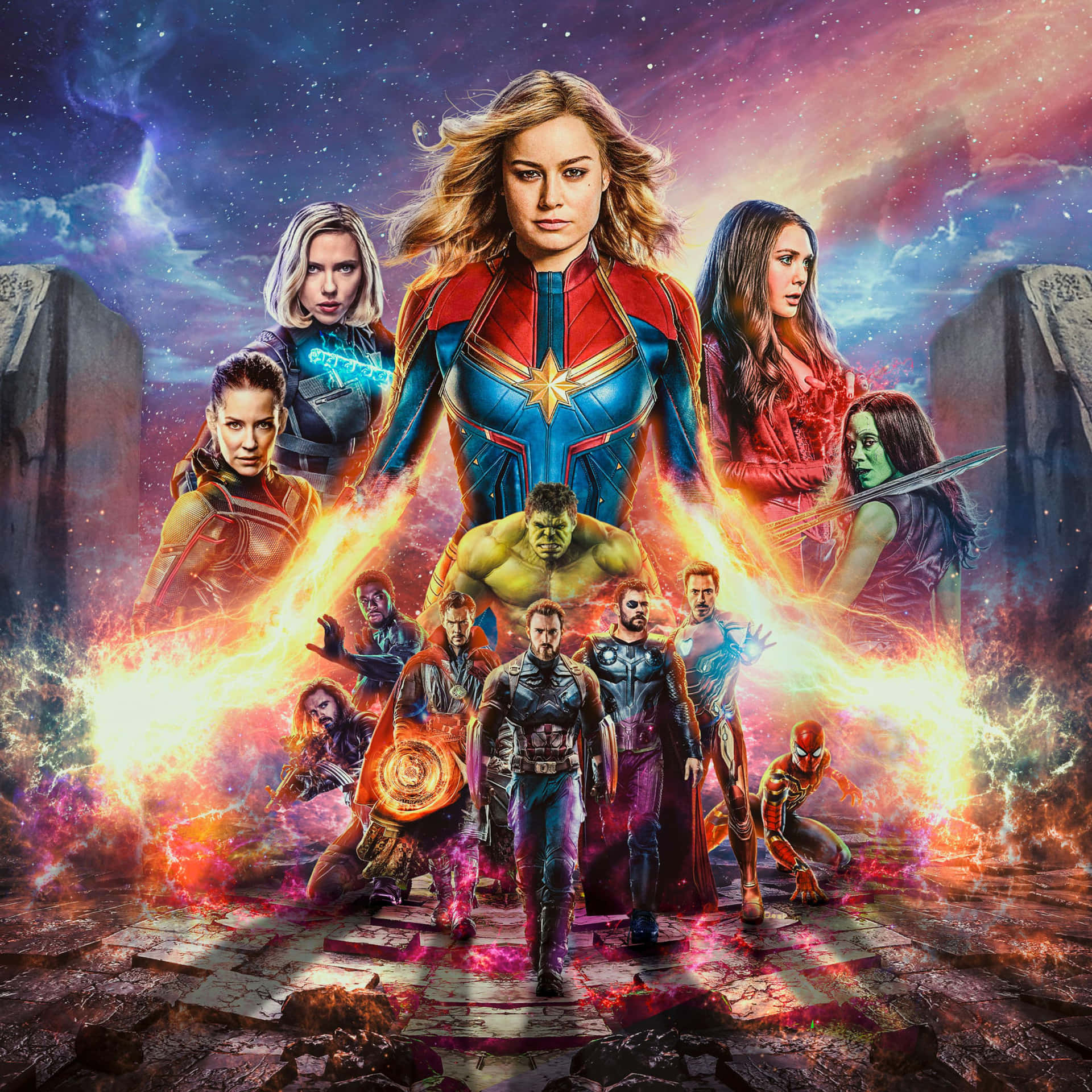 Captain Marvel 2019 4K Wallpapers