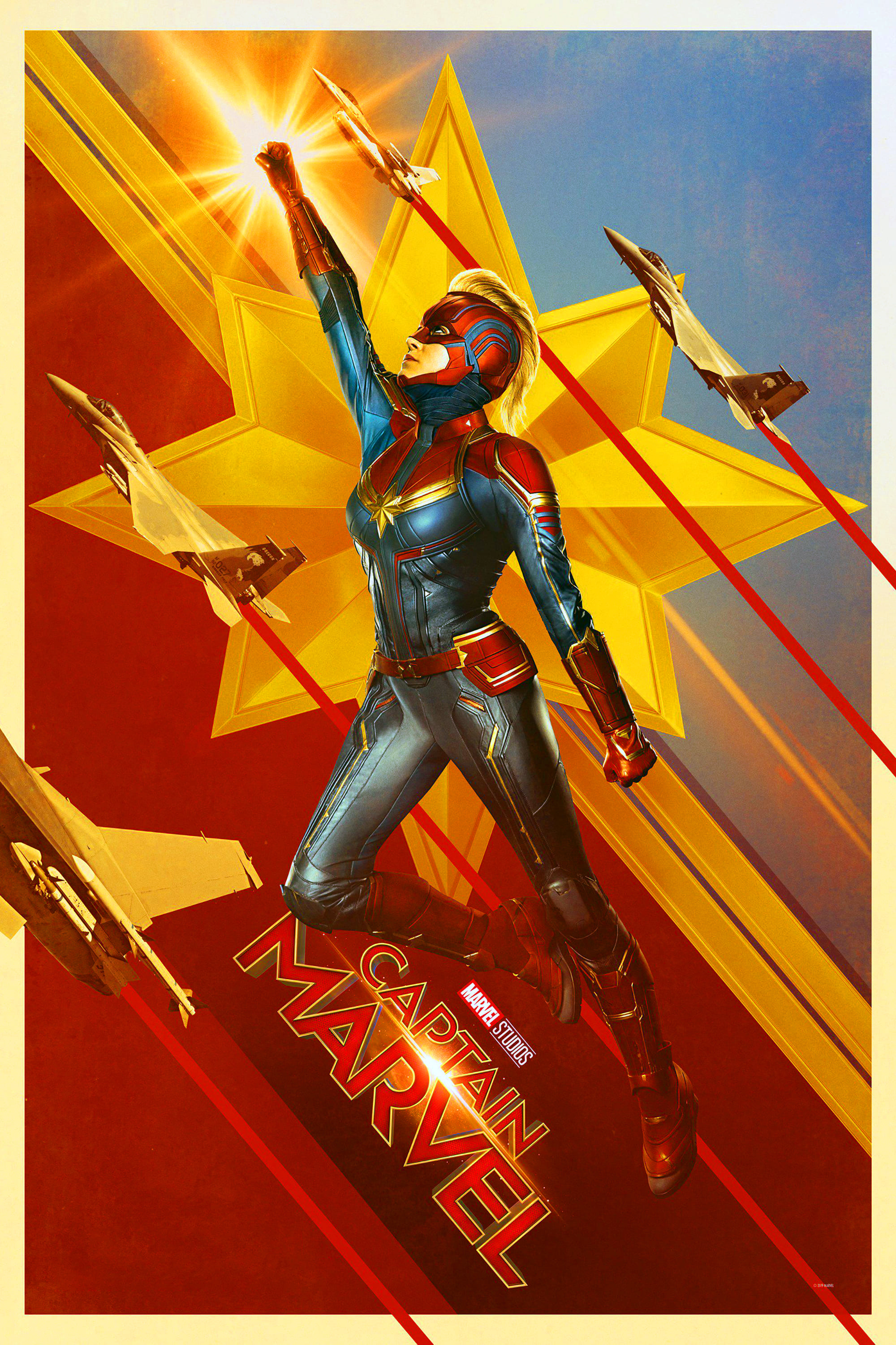 Captain Marvel 2019 Movie Official Poster Wallpapers