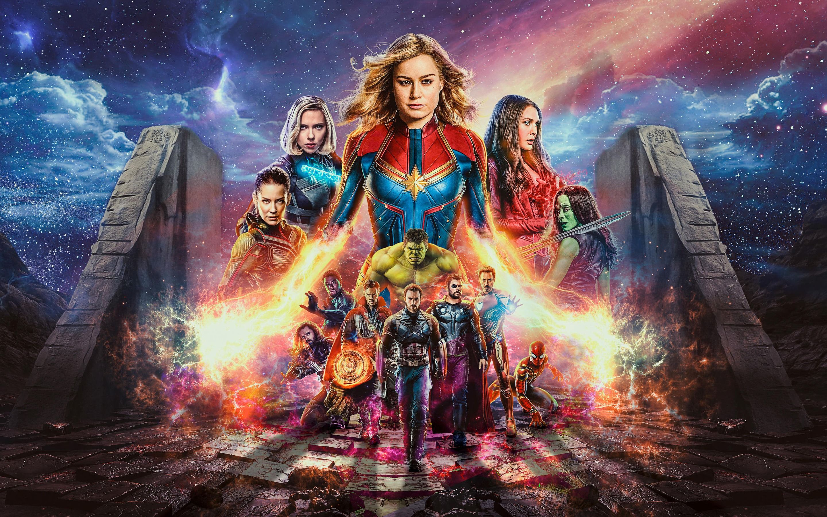 Captain Marvel 2019 Movie Official Poster Wallpapers