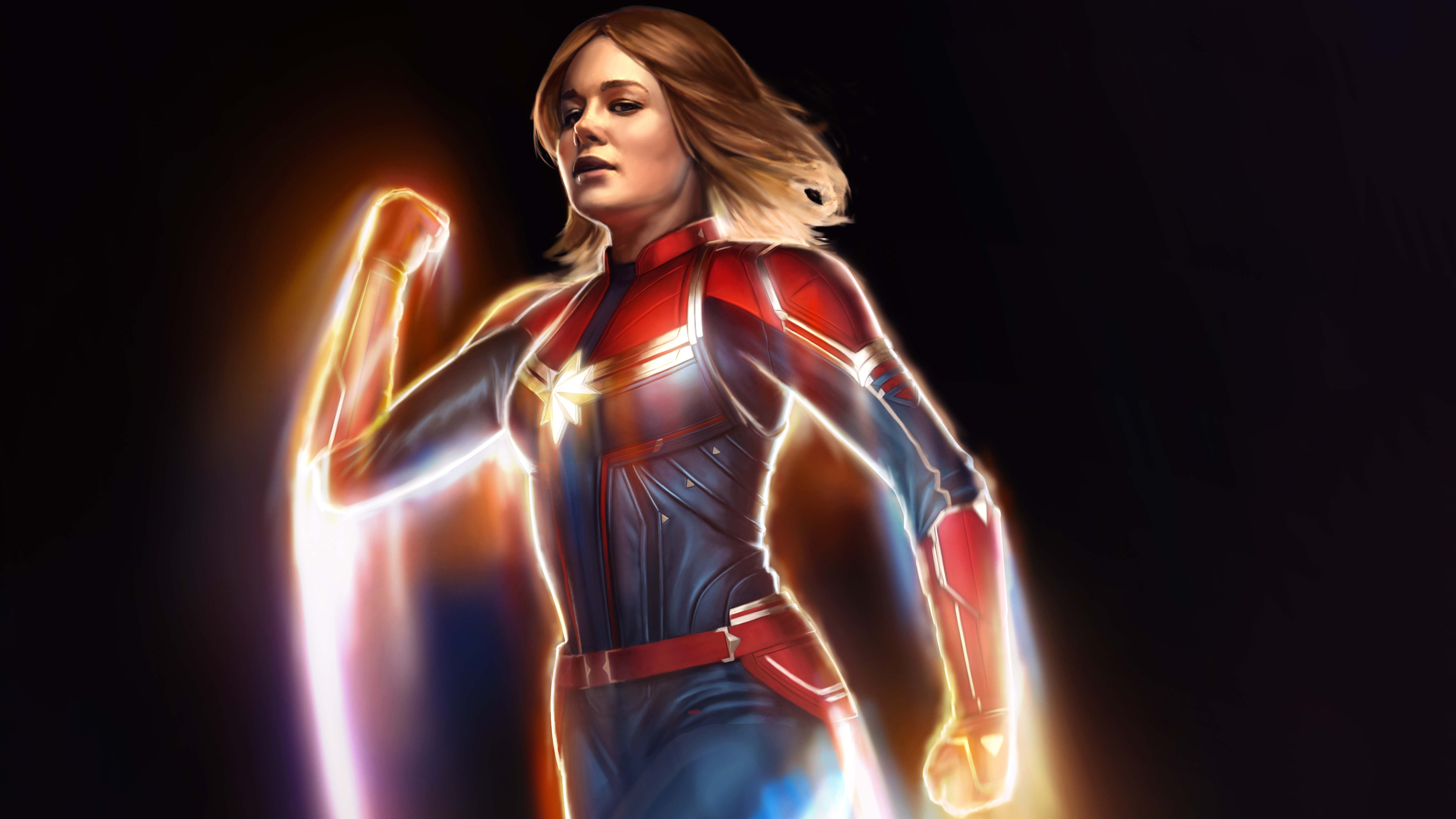 Captain Marvel 4K Wallpapers