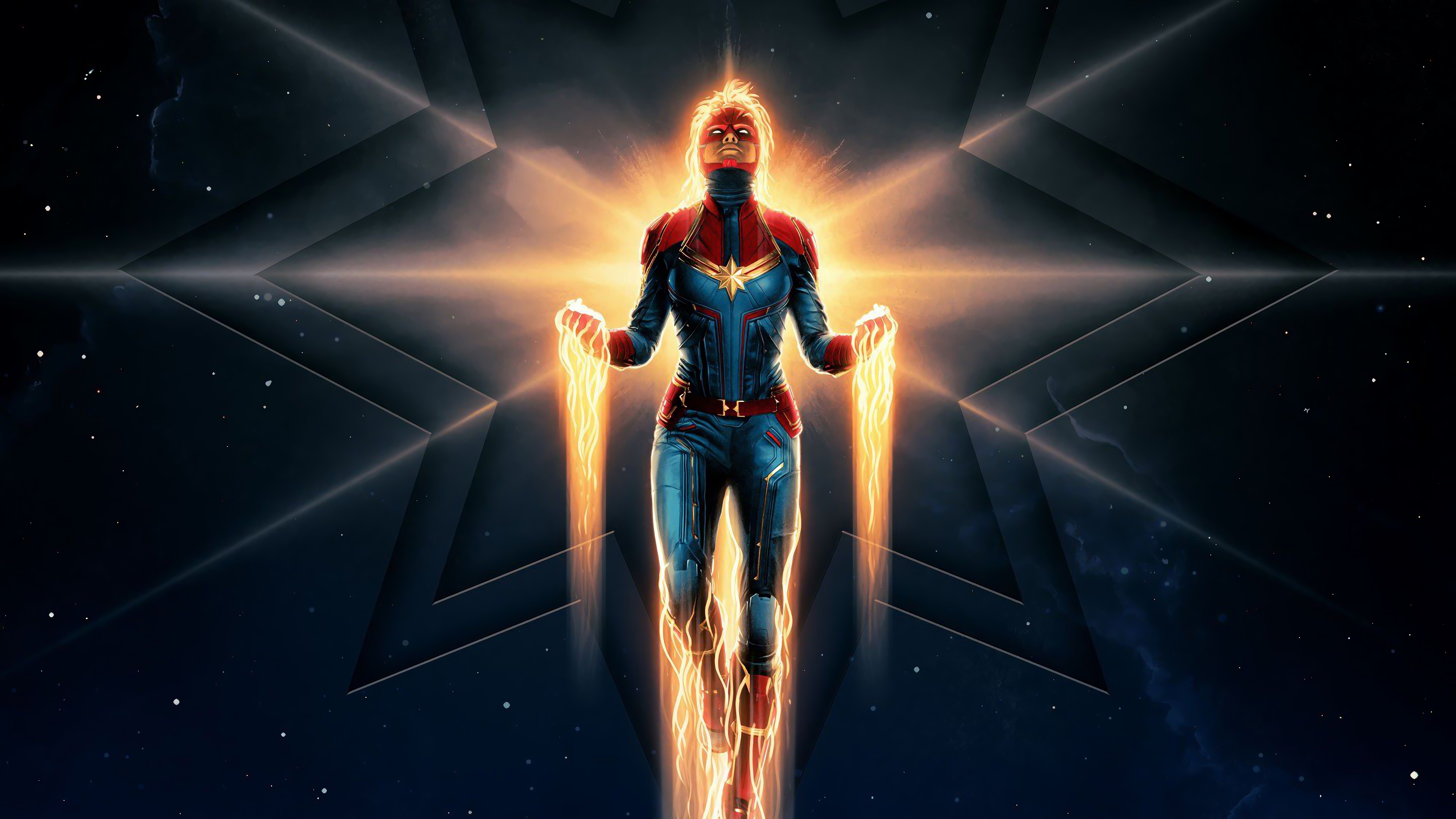 Captain Marvel 4K Wallpapers