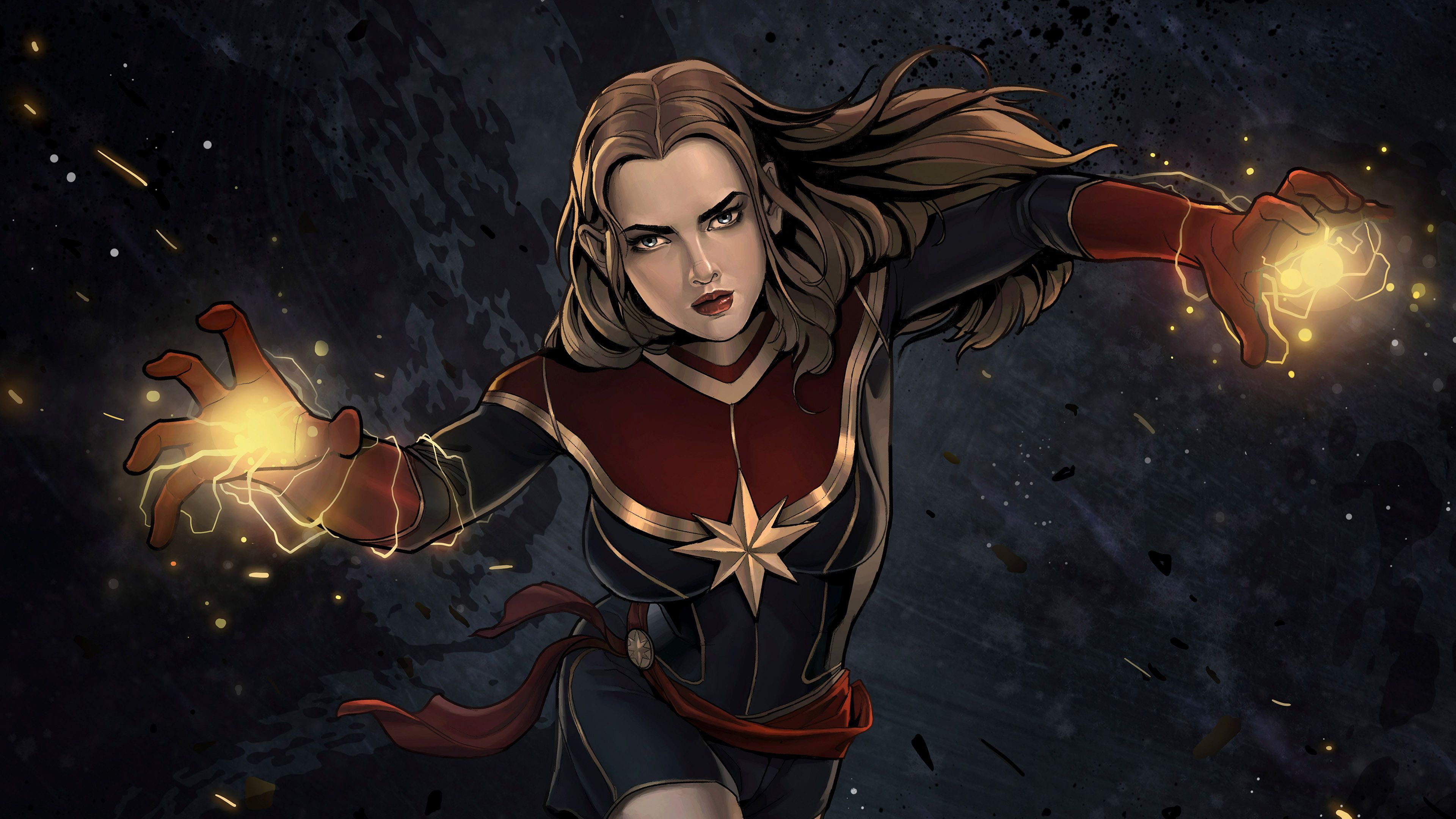 Captain Marvel 4K Wallpapers