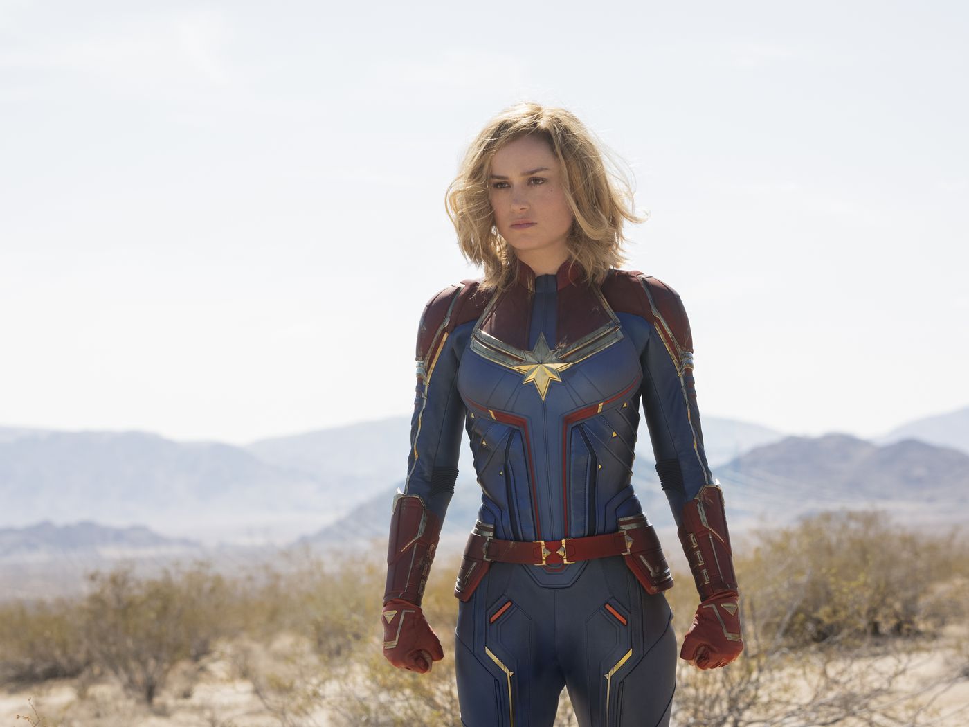 Captain Marvel Angry Wallpapers