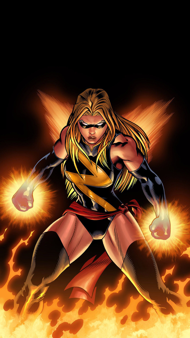 Captain Marvel Angry Wallpapers