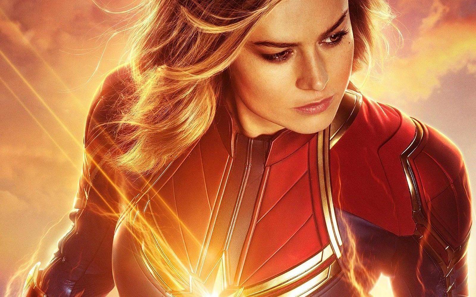 Captain Marvel Angry Wallpapers