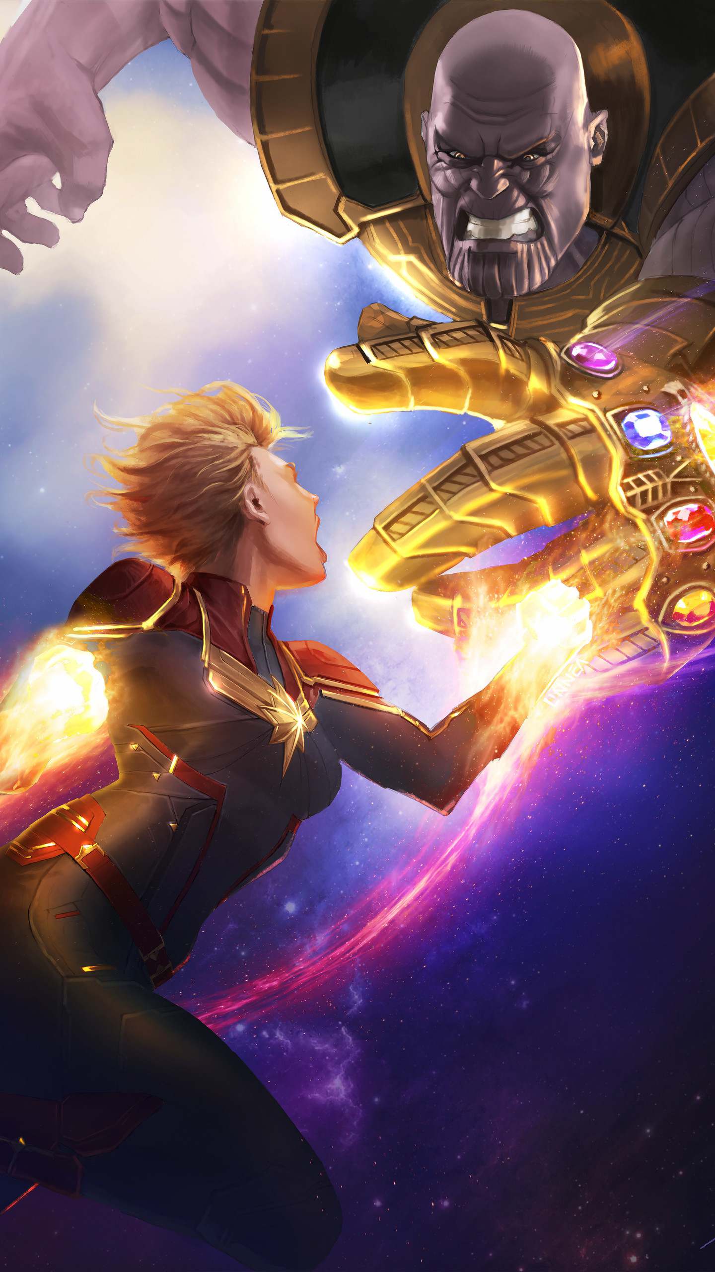 Captain Marvel Avengers Endgame Wallpapers