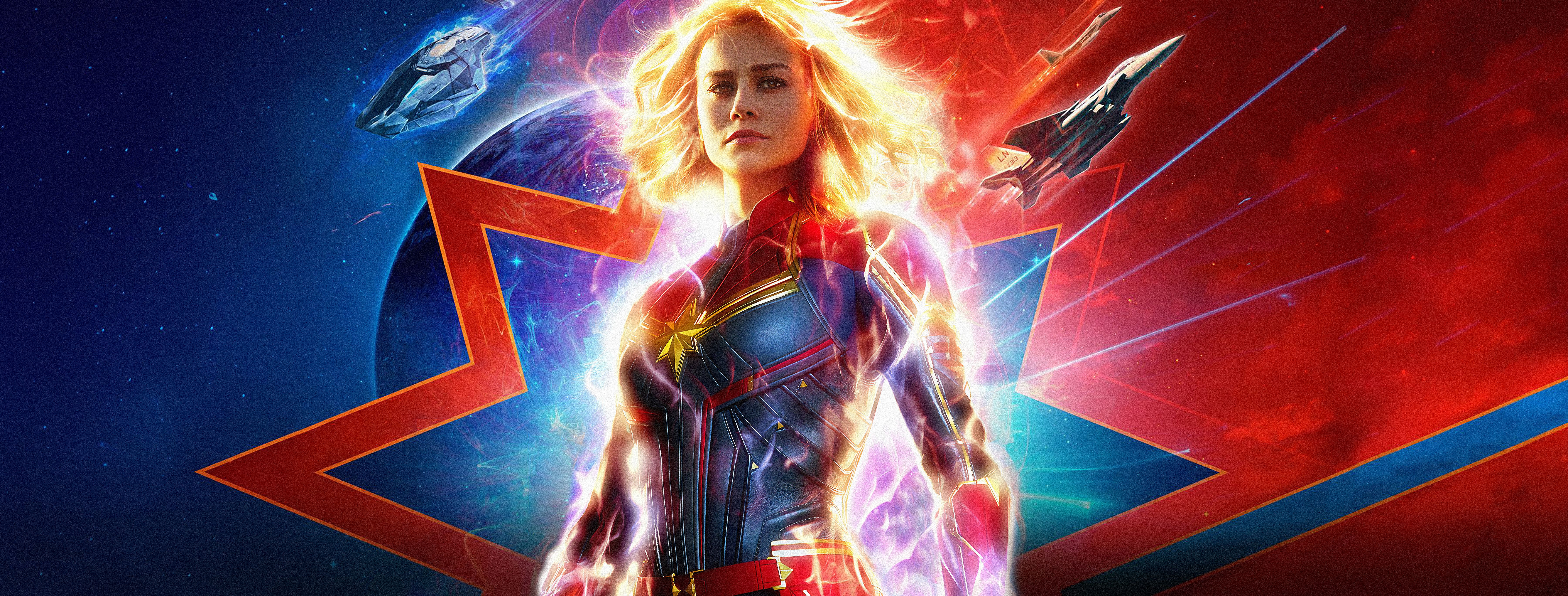 Captain Marvel Digital Art 2018 Wallpapers