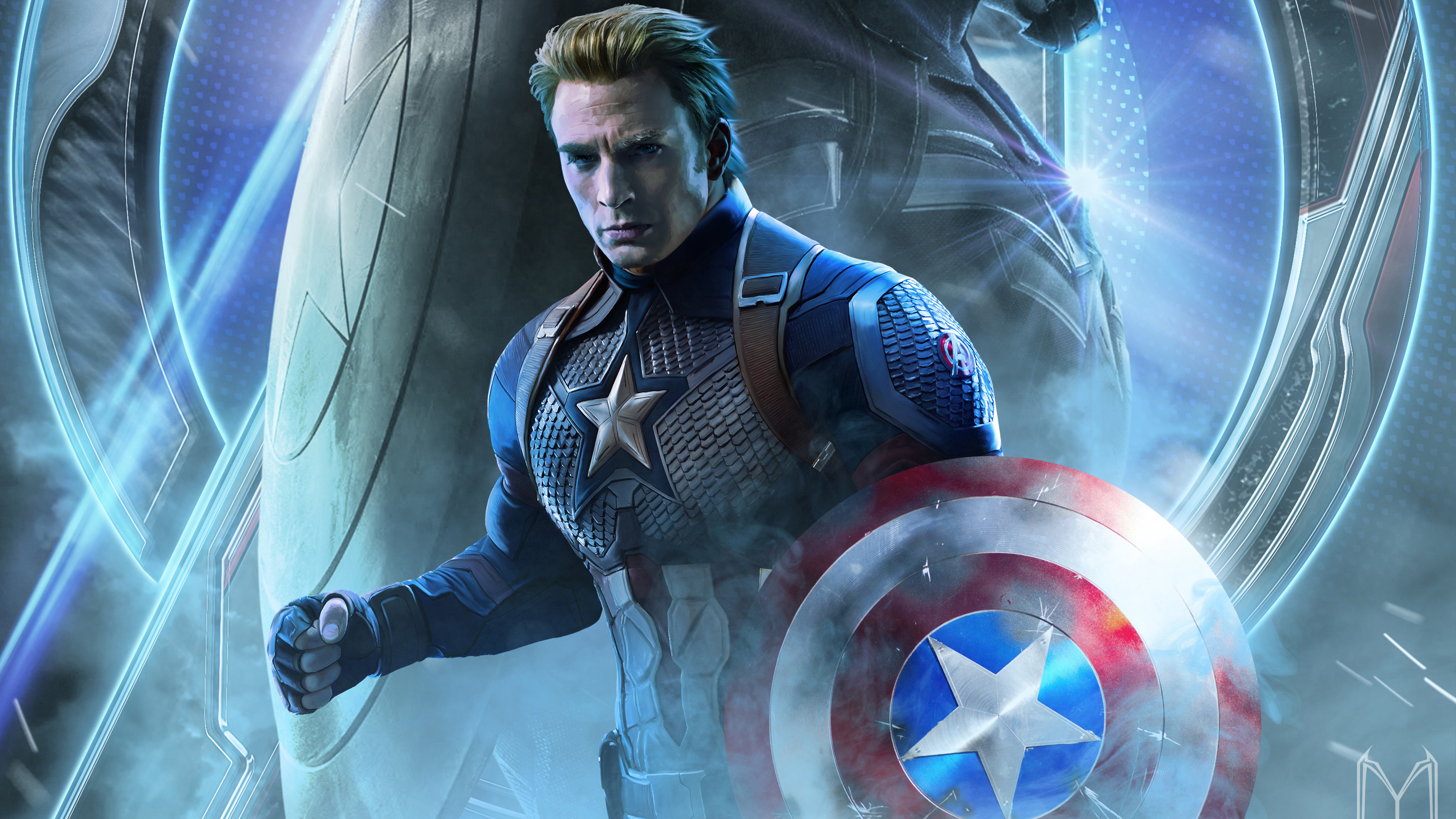 Captain Marvel Endgame Wallpapers