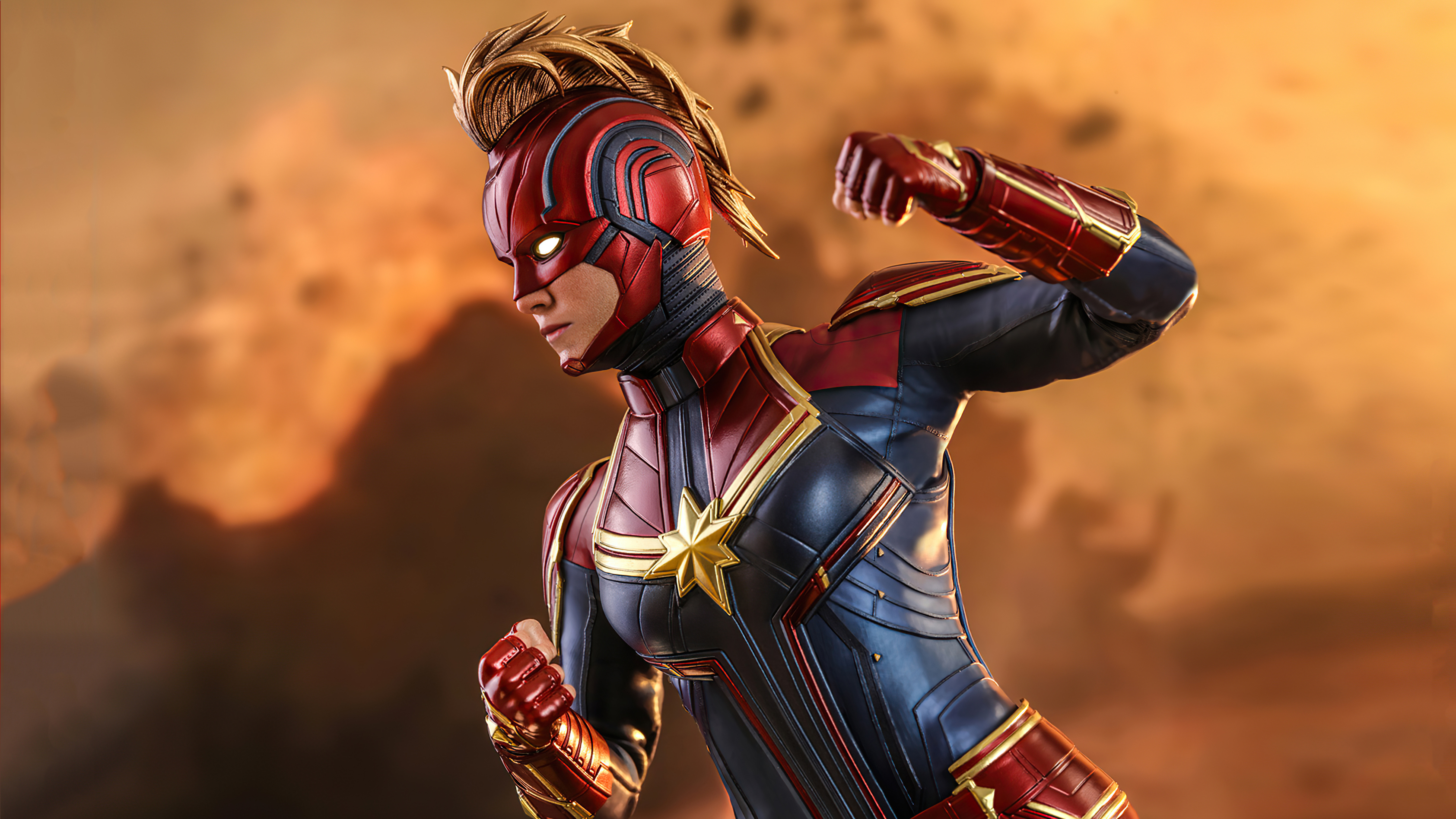 Captain Marvel Endgame Wallpapers