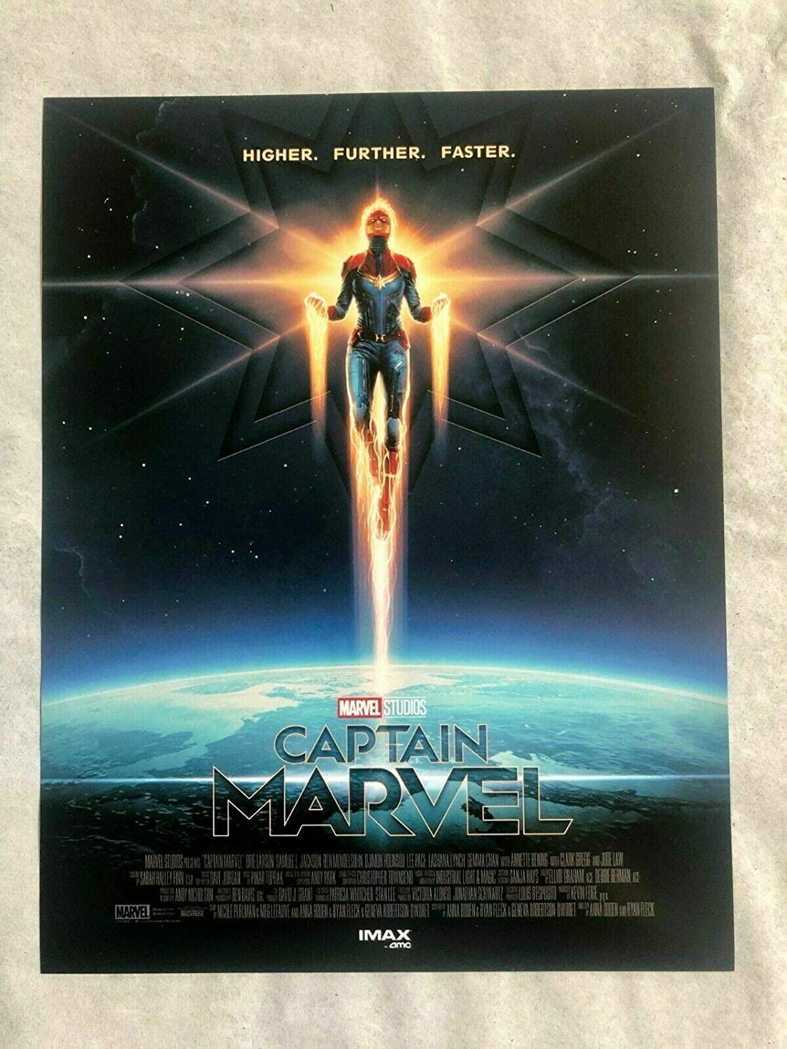 Captain Marvel Imax Poster Wallpapers