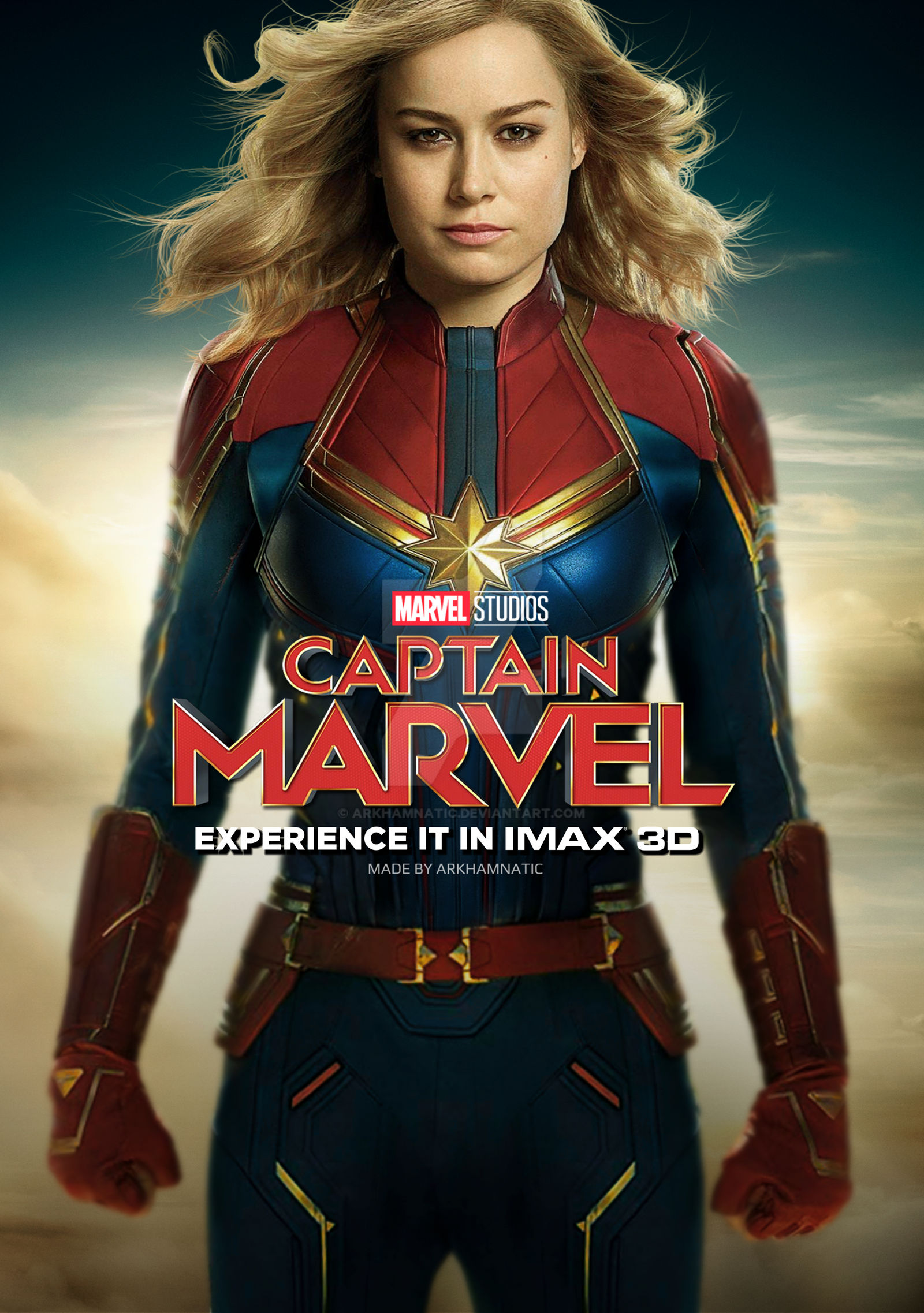 Captain Marvel Imax Poster Wallpapers