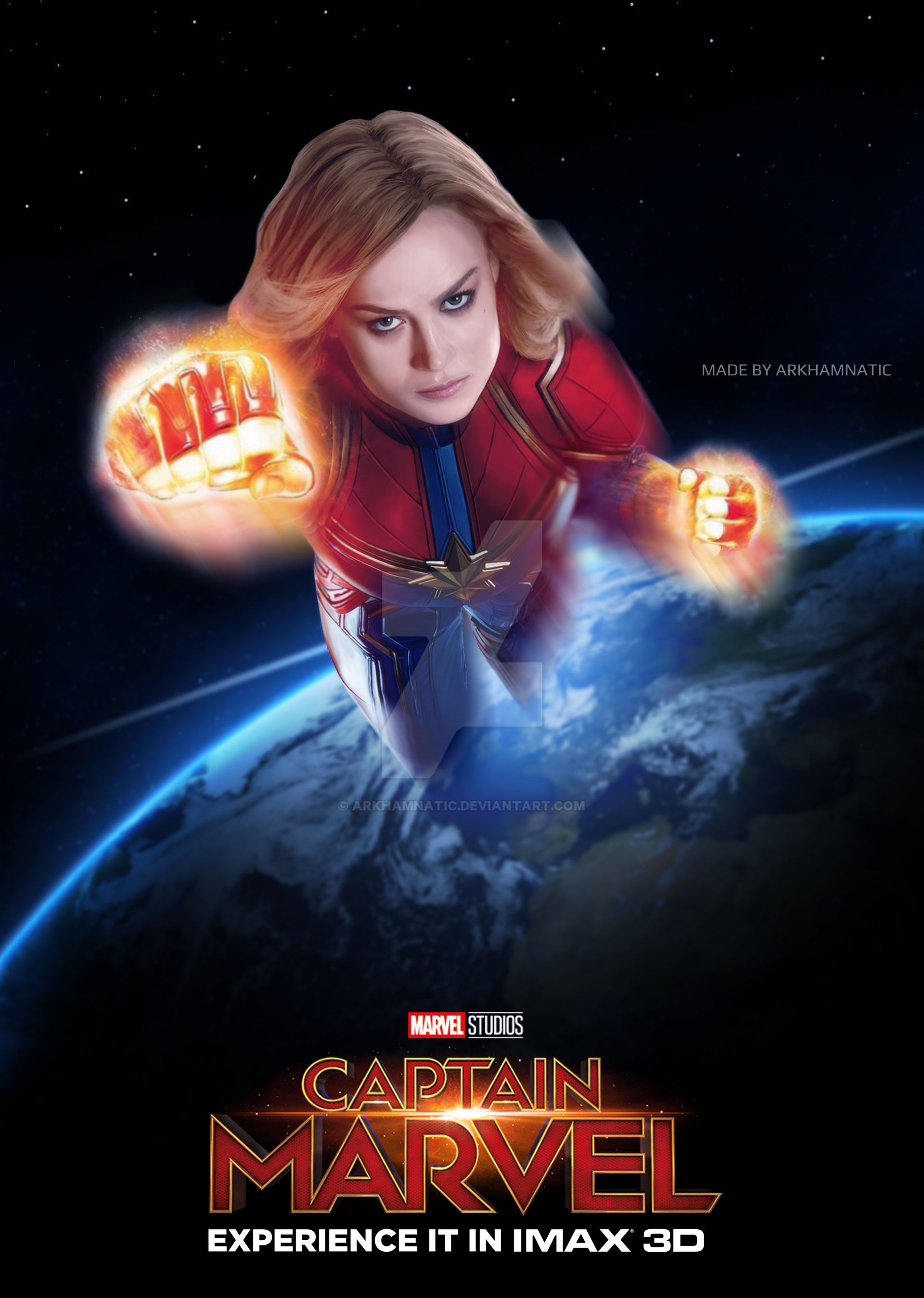 Captain Marvel Imax Poster Wallpapers