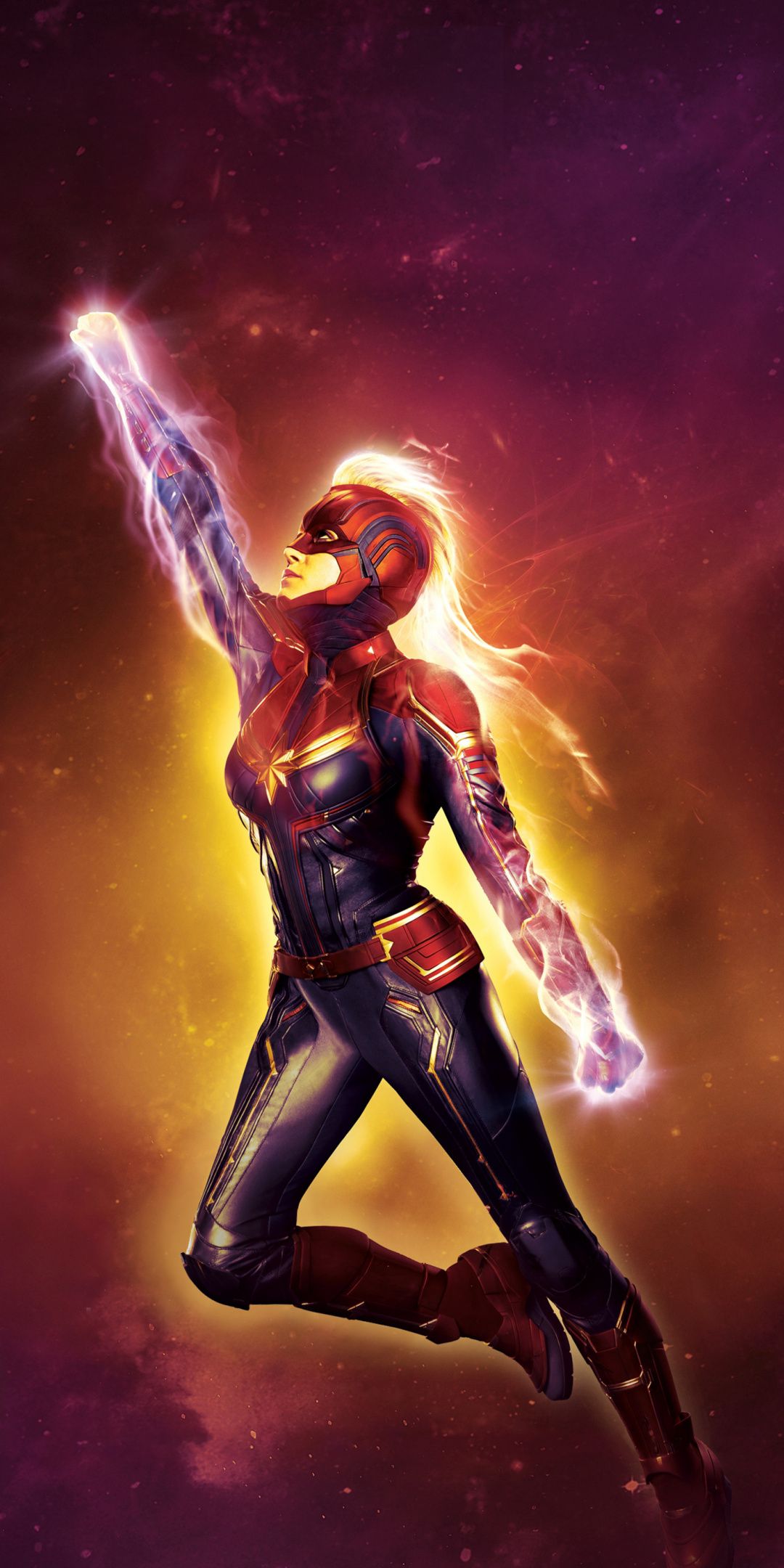 Captain Marvel In Costume Image Wallpapers