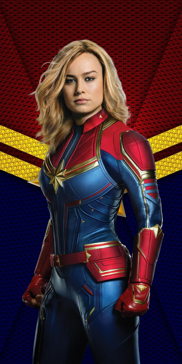 Captain Marvel In Costume Image Wallpapers