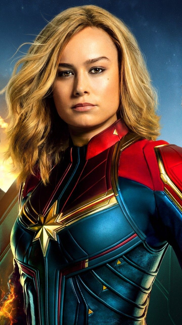 Captain Marvel In Costume Image Wallpapers