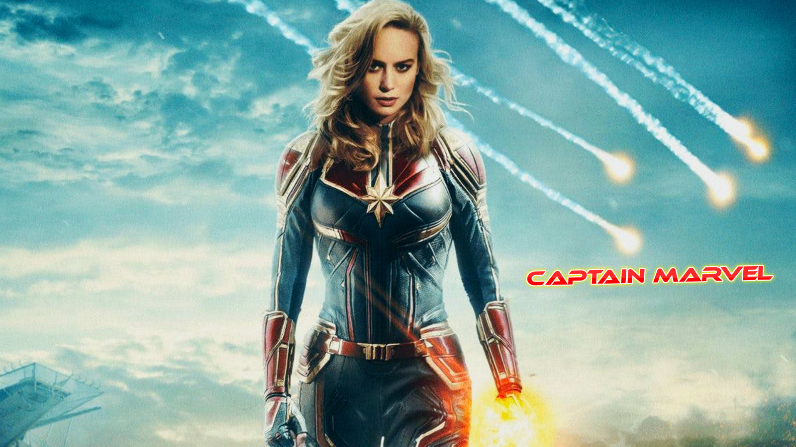 Captain Marvel In Costume Image Wallpapers