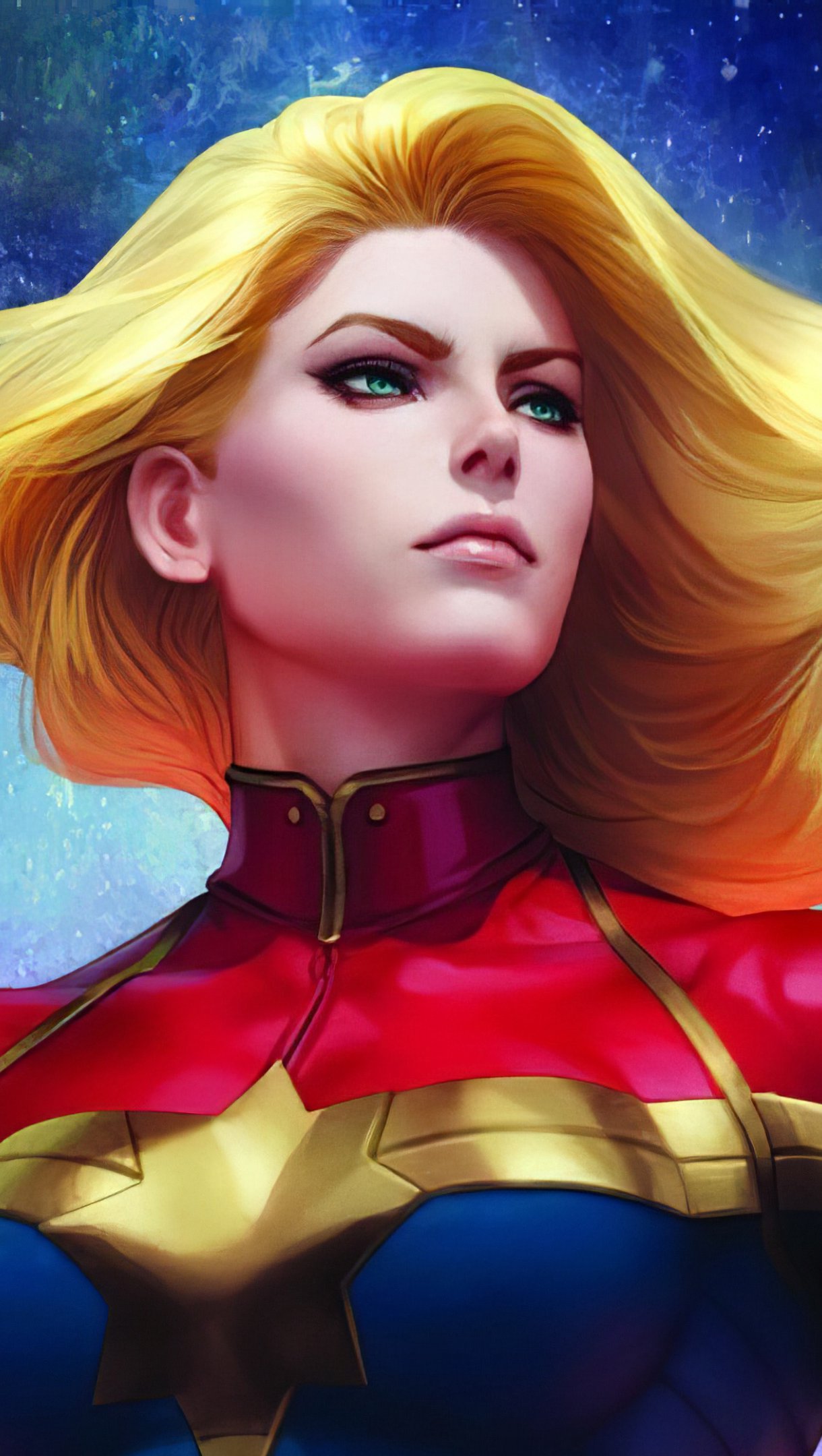 Captain Marvel In Costume Image Wallpapers