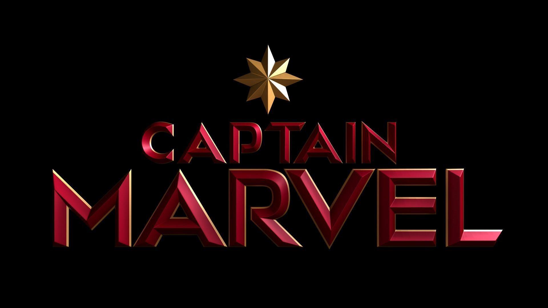 Captain Marvel Logo Wallpapers