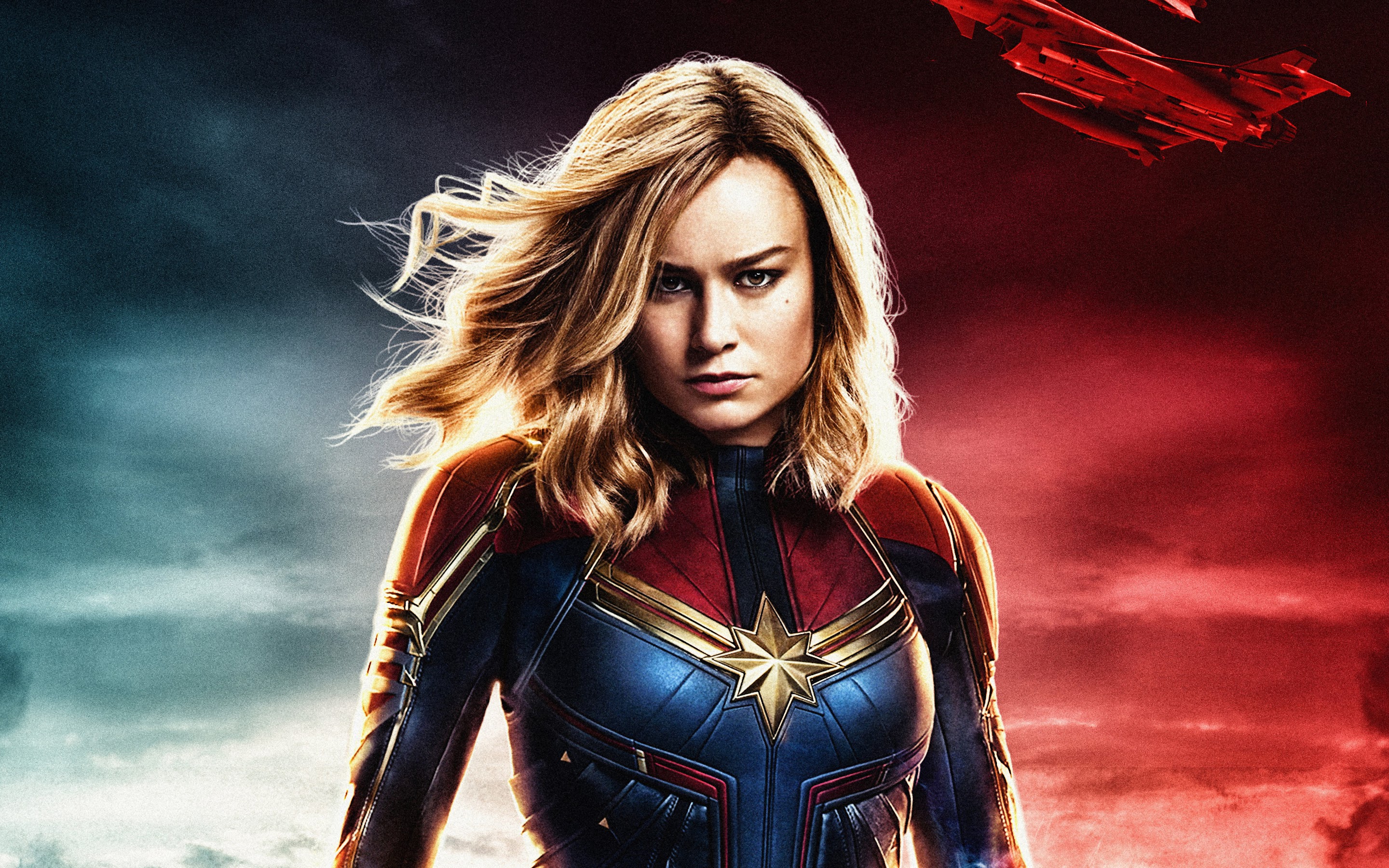 Captain Marvel Movie Brie Larson Artwork Wallpapers