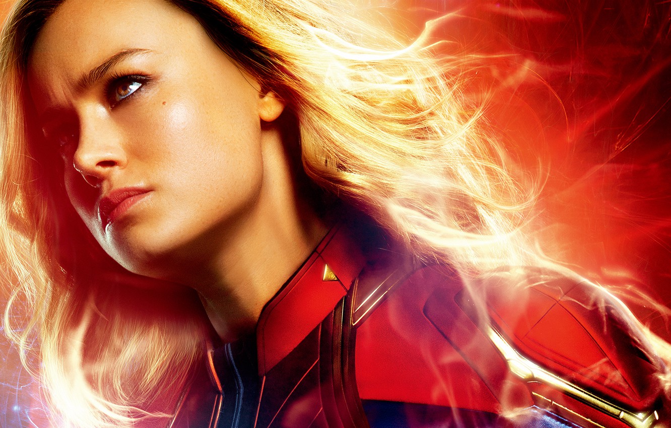 Captain Marvel Movie Brie Larson Artwork Wallpapers