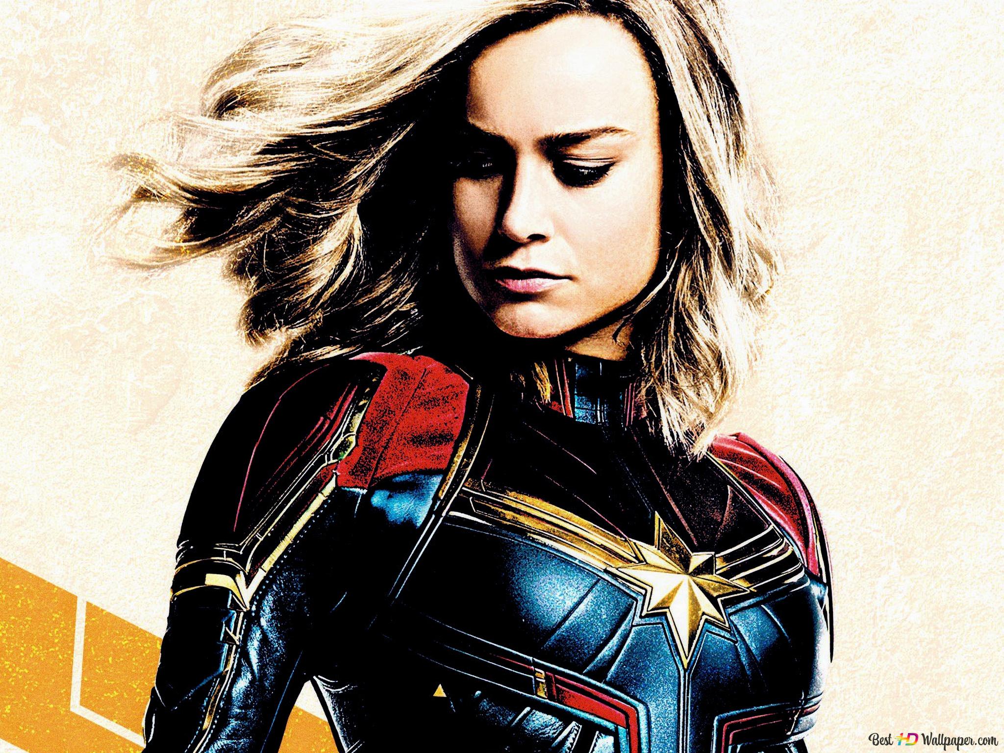 Captain Marvel Movie Brie Larson Artwork Wallpapers