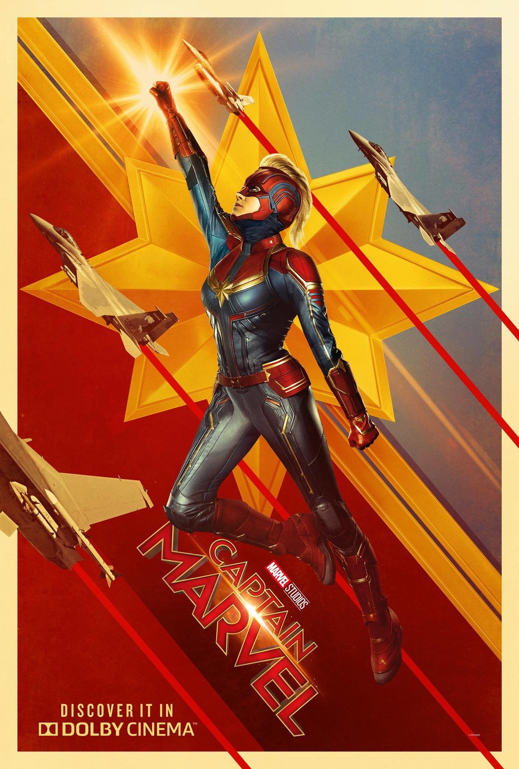 Captain Marvel Movie Poster Art Wallpapers