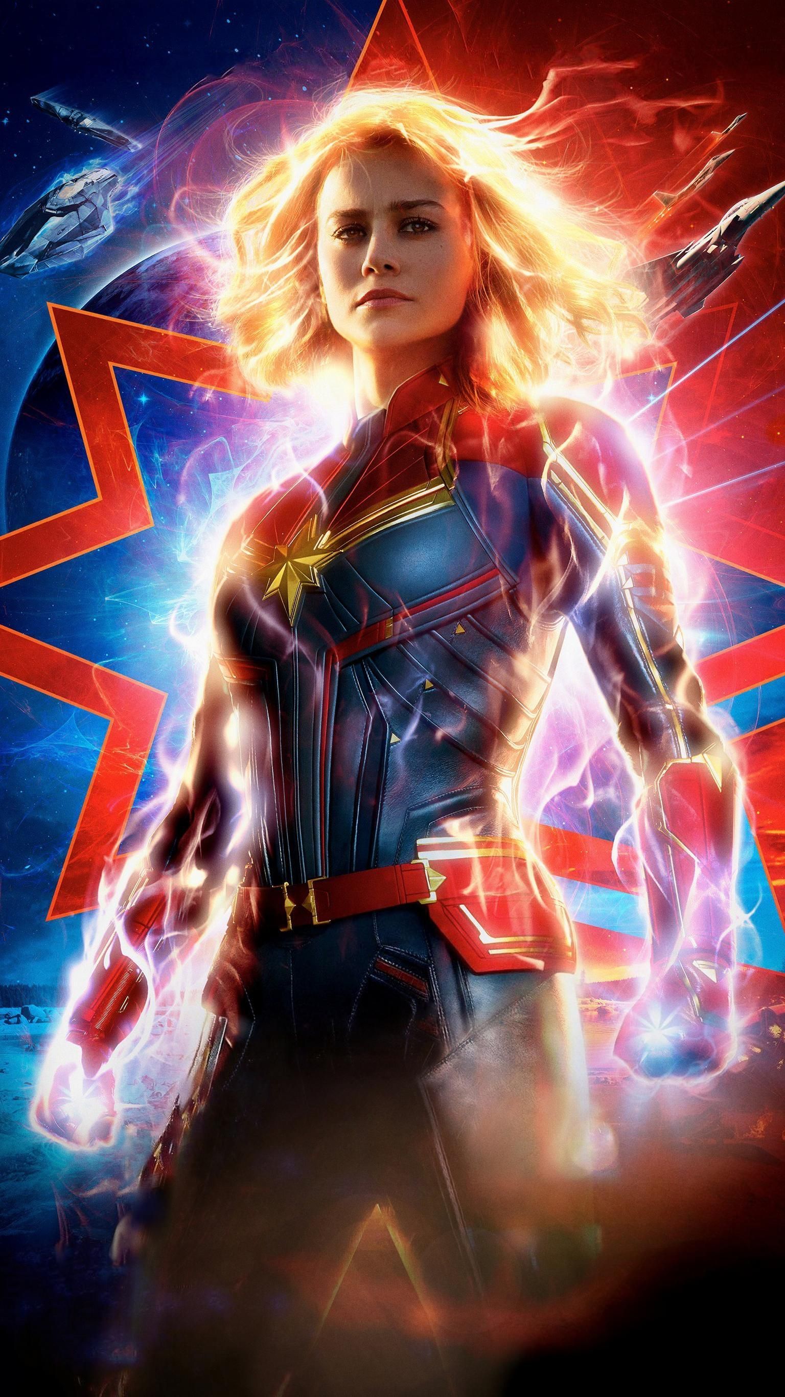 Captain Marvel Phone Wallpapers