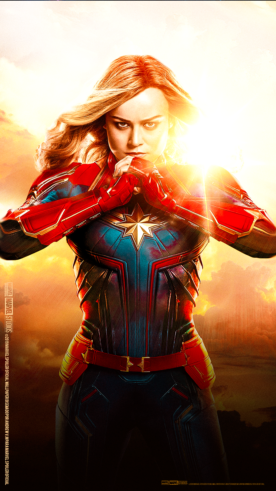 Captain Marvel Phone Wallpapers