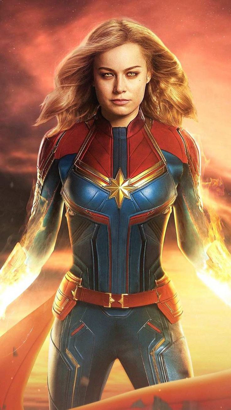 Captain Marvel Super Power Wallpapers