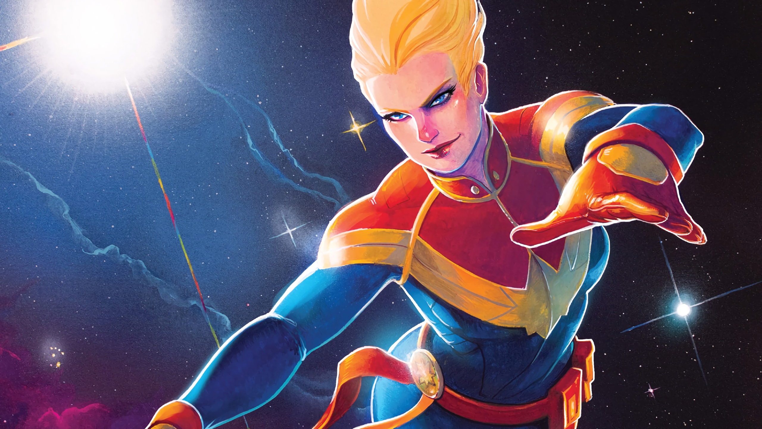 Captain Marvel Super Power Wallpapers