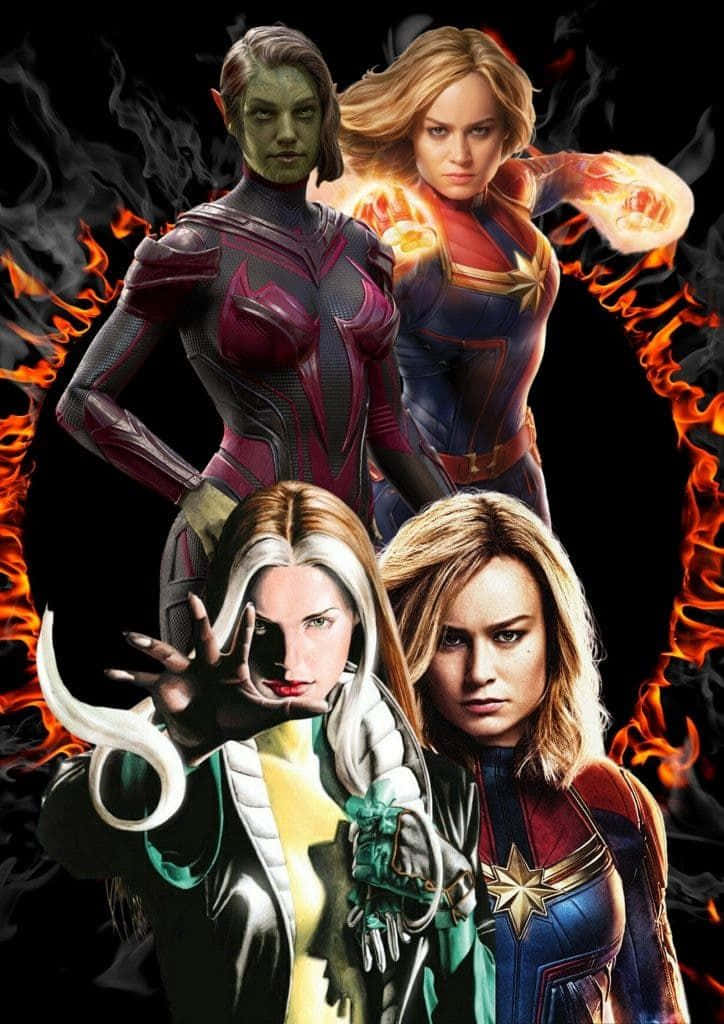 Captain Marvel Super Power Wallpapers