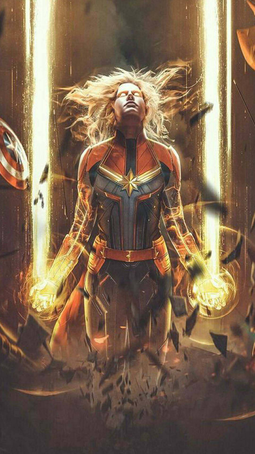 Captain Marvel Super Power Wallpapers