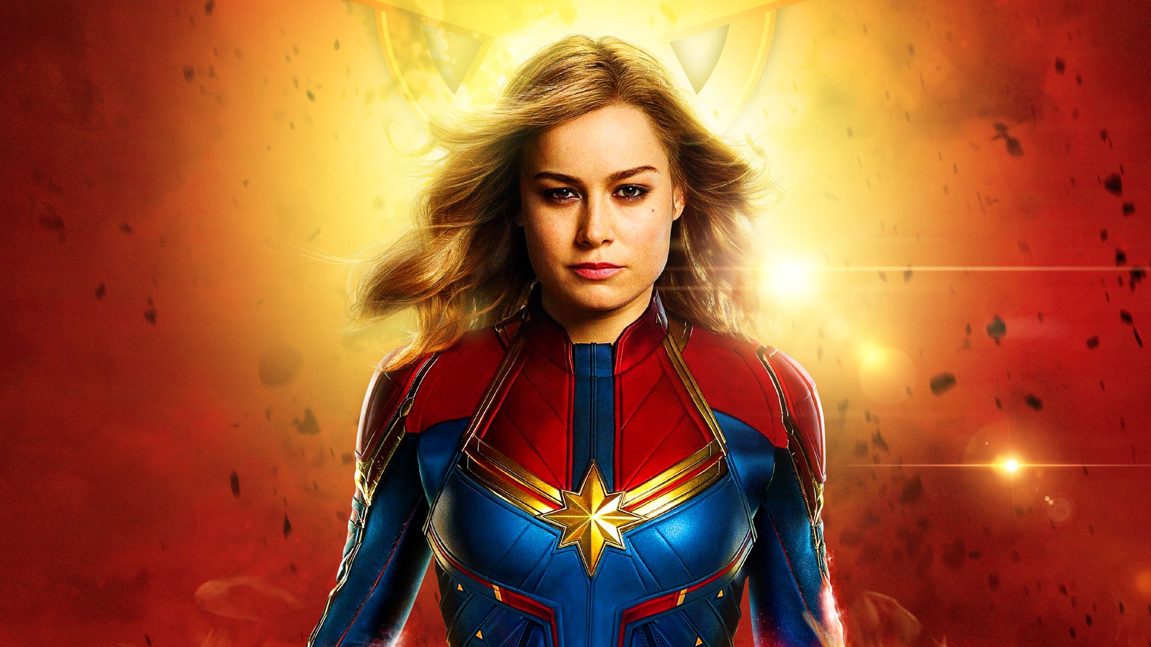 Captain Marvel Super Power Wallpapers