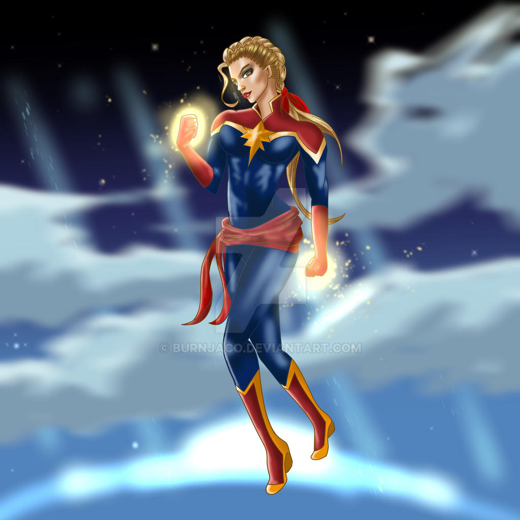 Captain Marvel Super Power Wallpapers