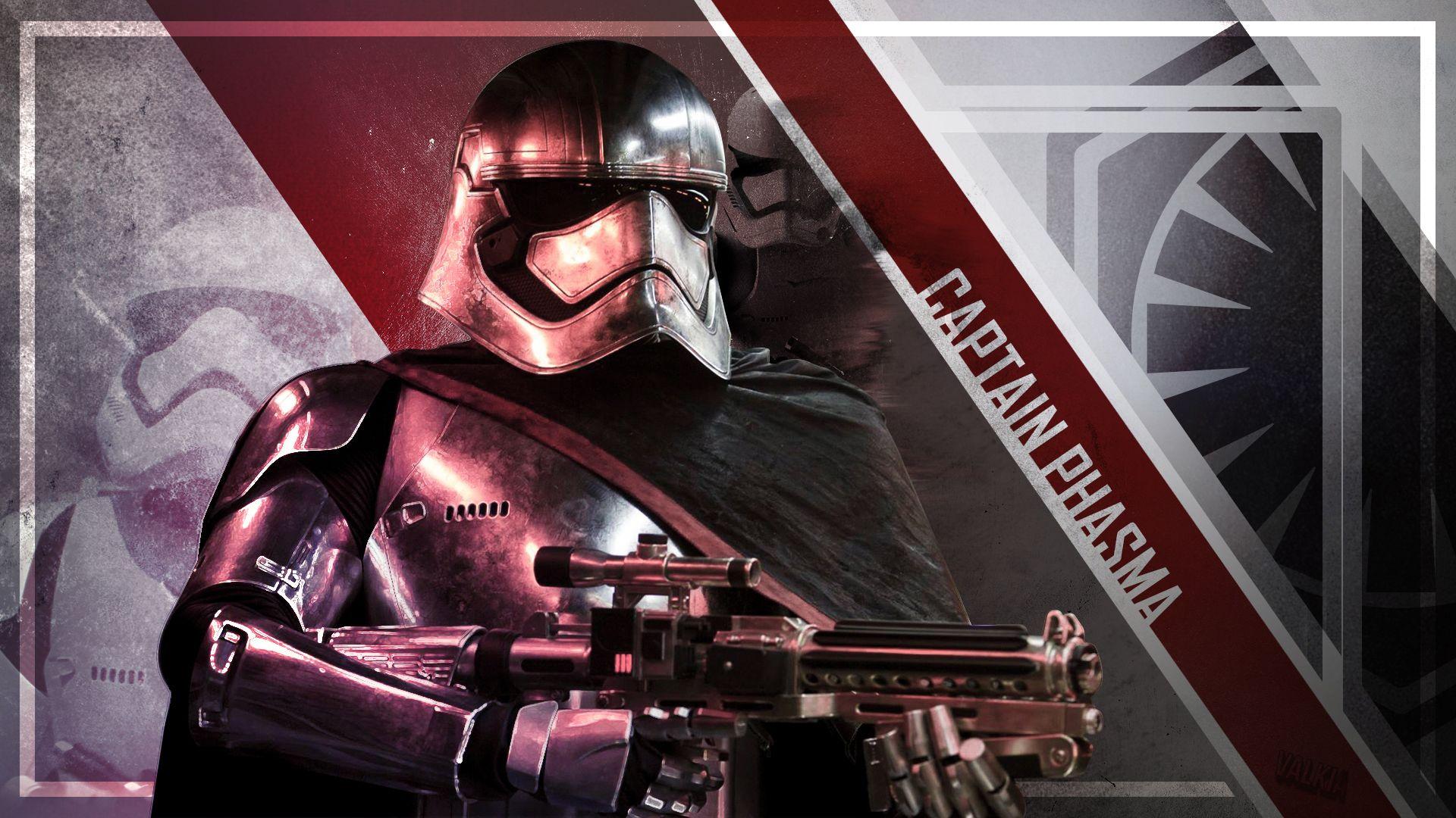 Captain Phasma Minimal Wallpapers