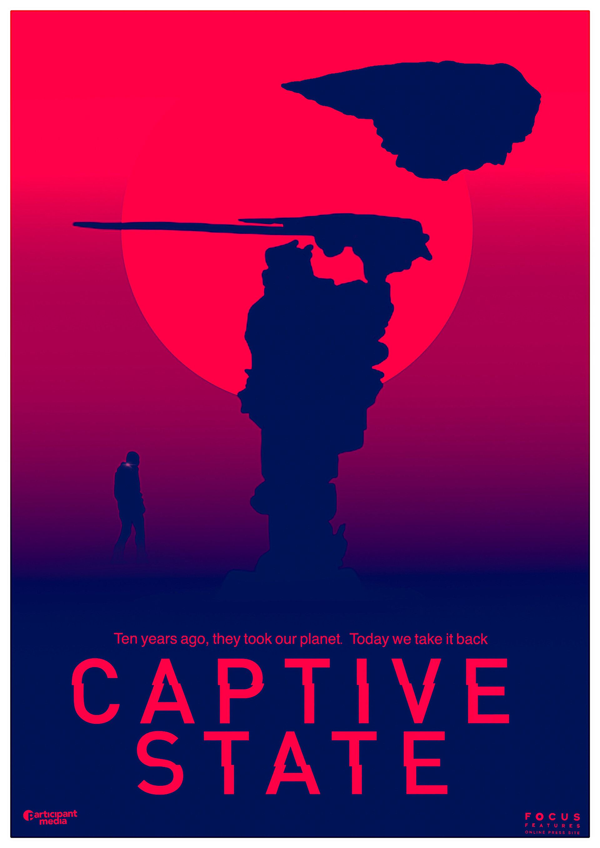 Captive State Movie Minimal Poster Wallpapers