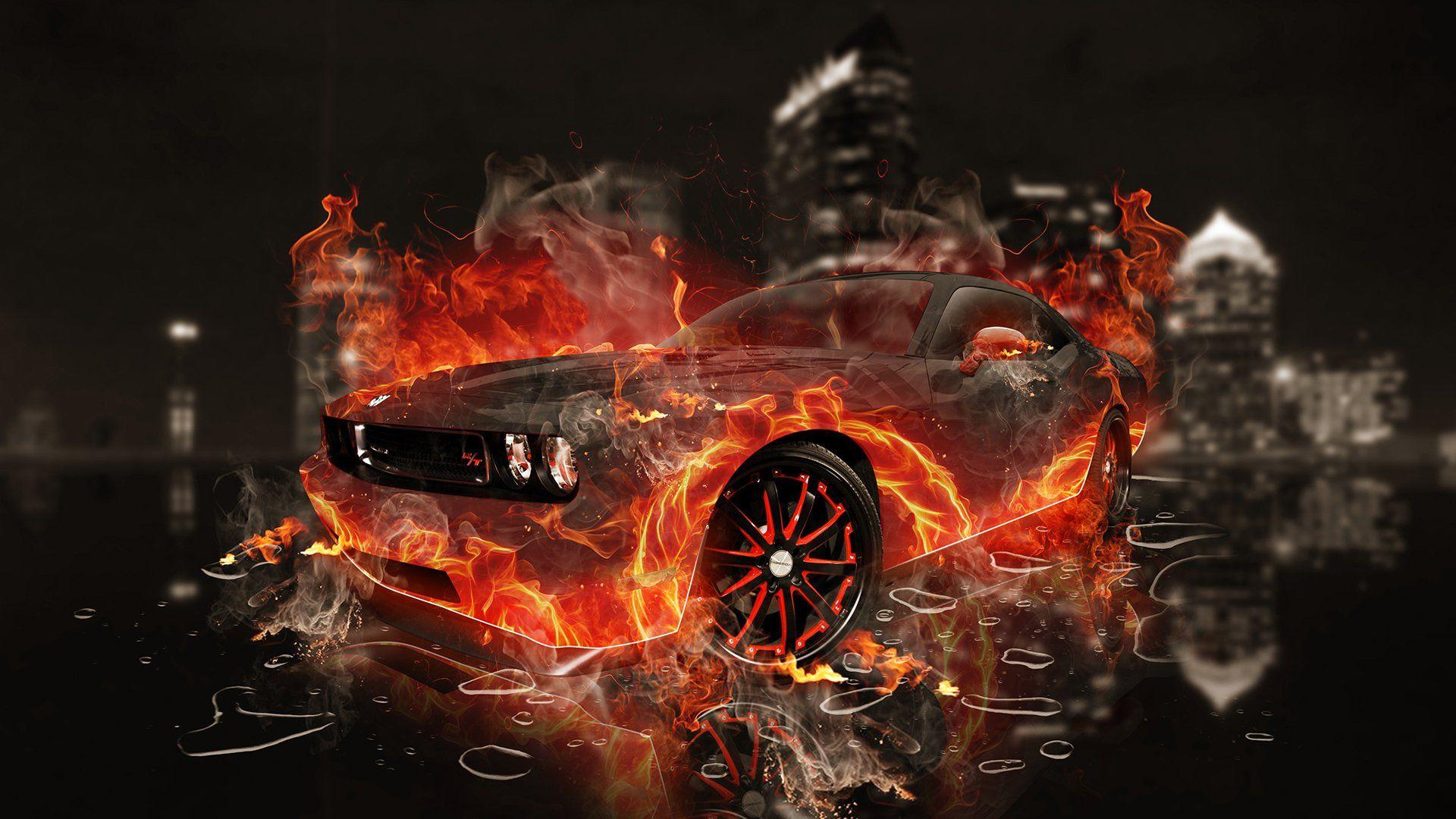 Car Fire Wallpapers