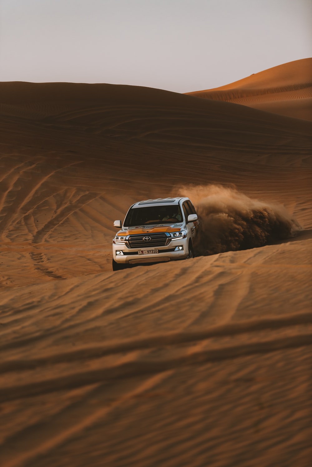 Car In Desert Wallpapers