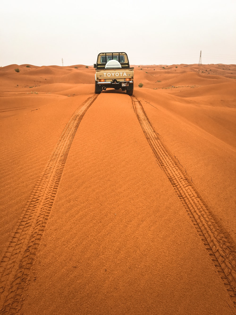 Car In Desert Wallpapers